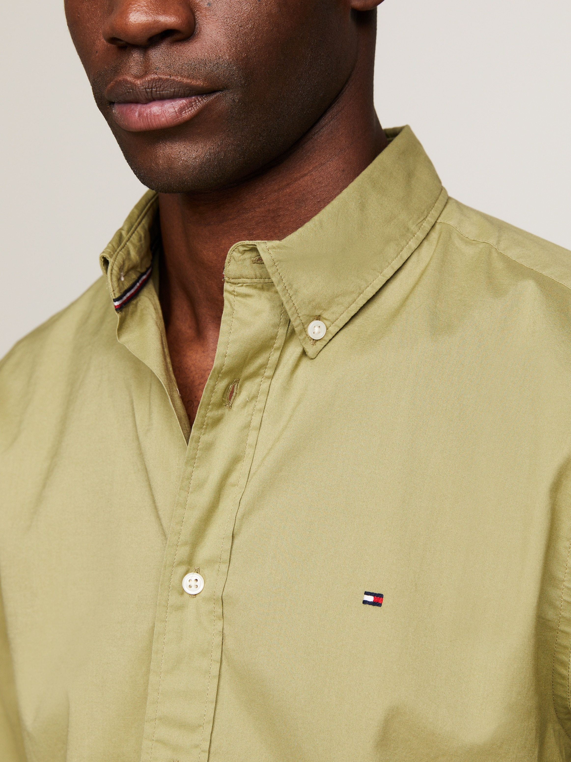 Tommy Hilfiger Langarmhemd "FLEX POPLIN RF SHIRT", mit Tommy Hilfiger Label günstig online kaufen