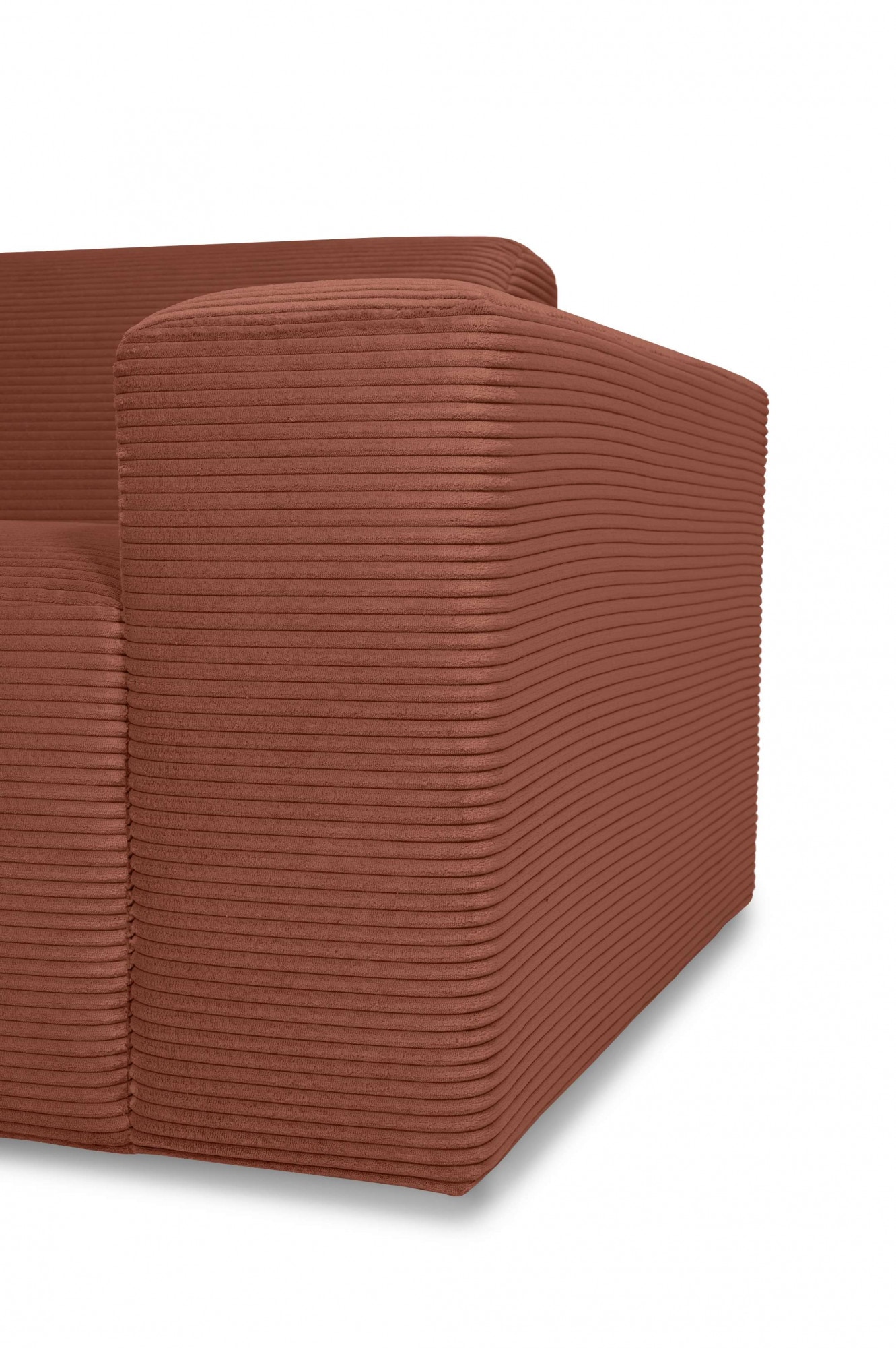 INOSIGN Ecksofa »Koa,228cm, L-Form, Modulsofa, Webstoff, Cord«, Designsofa in Cord, weicher Lounge-Sitzkomfort