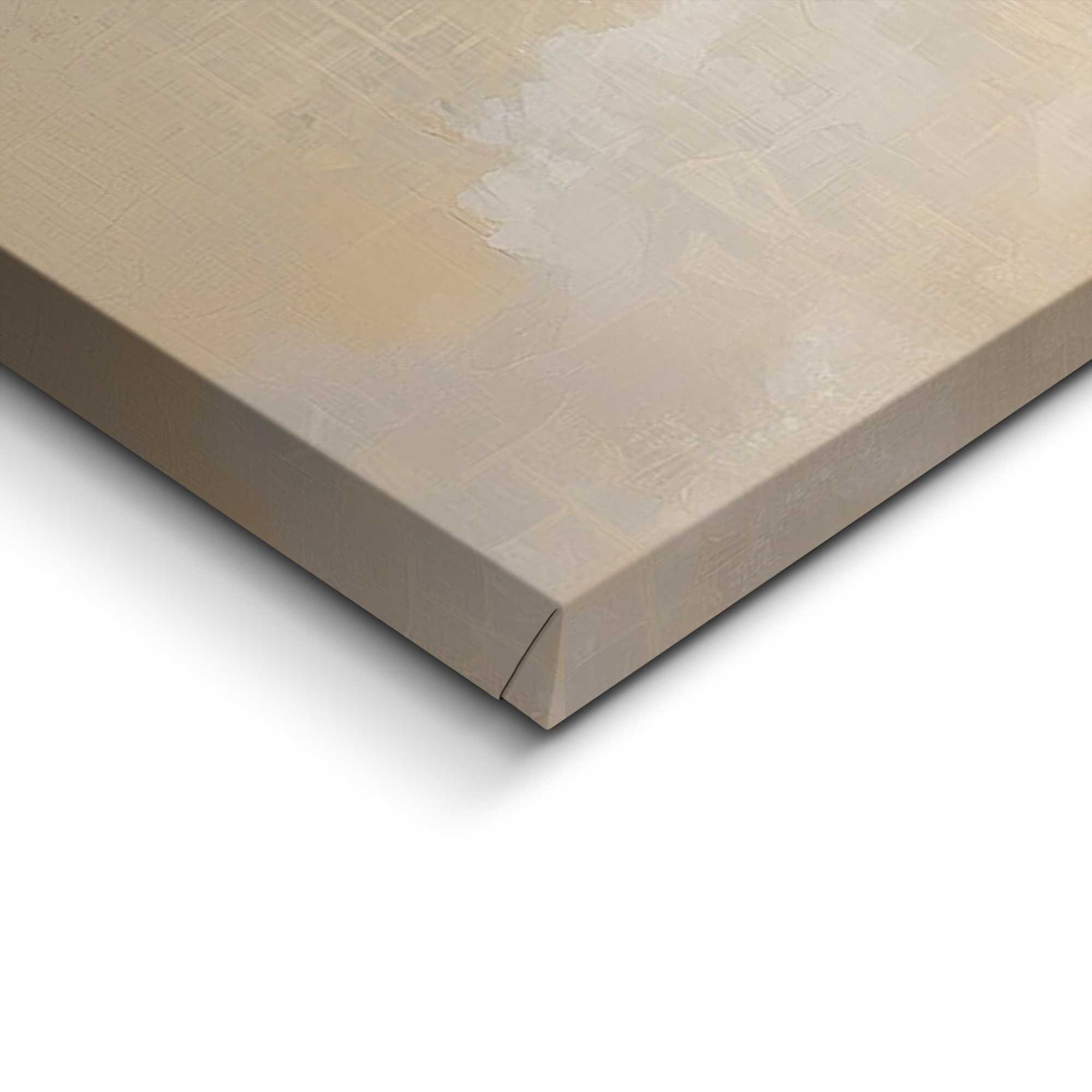 Reinders! Leinwandbild »Kräne«, Wohnzimmer - Mond - Beige - Leinwand - Tiere - 50x70 cm