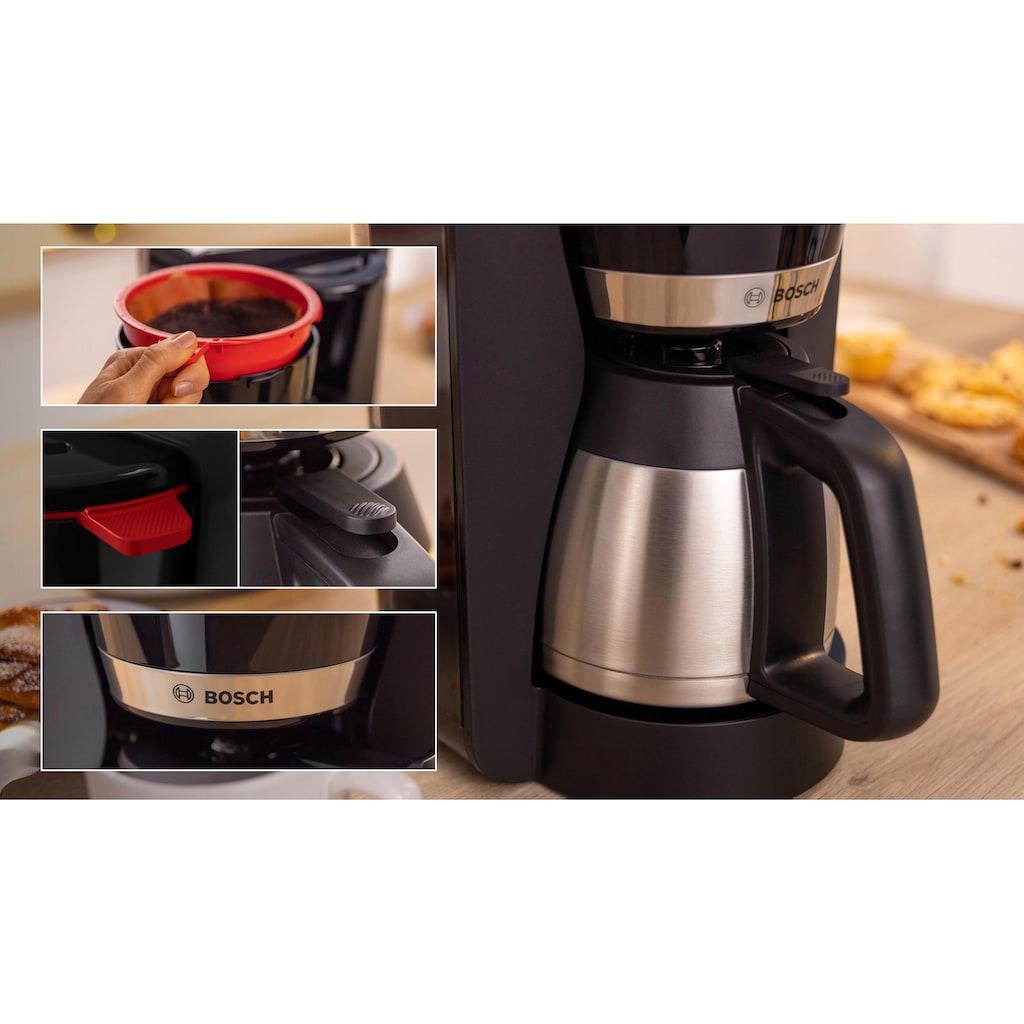 BOSCH Filterkaffeemaschine »MyMoment TKA6M273«, 1,1 l Kaffeekanne, Papierfilter, 1x4