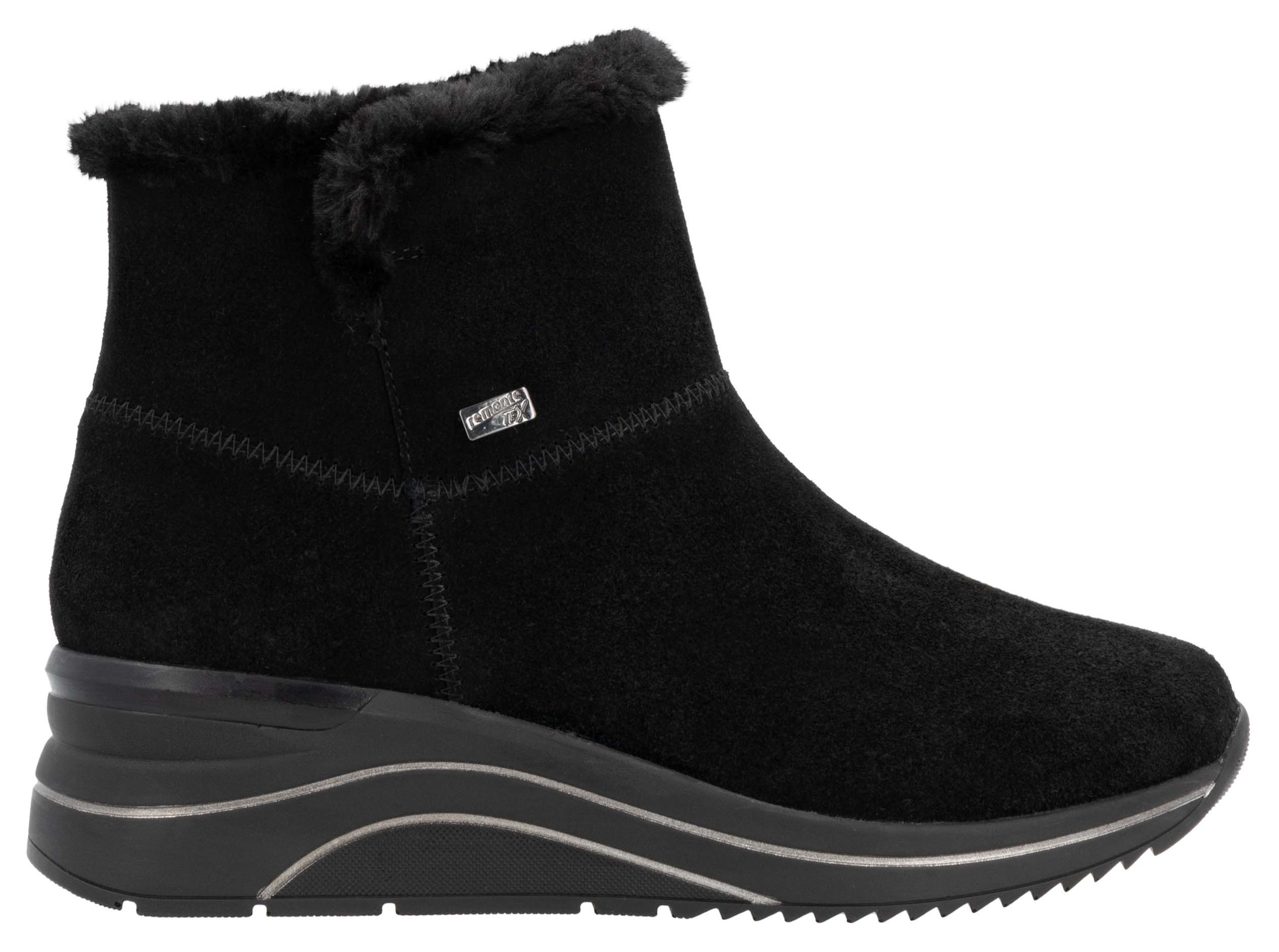 Remonte Winterstiefelette, Keilabsatz, Stiefelette, Winterboots, wasserabweisende TEX-Membran