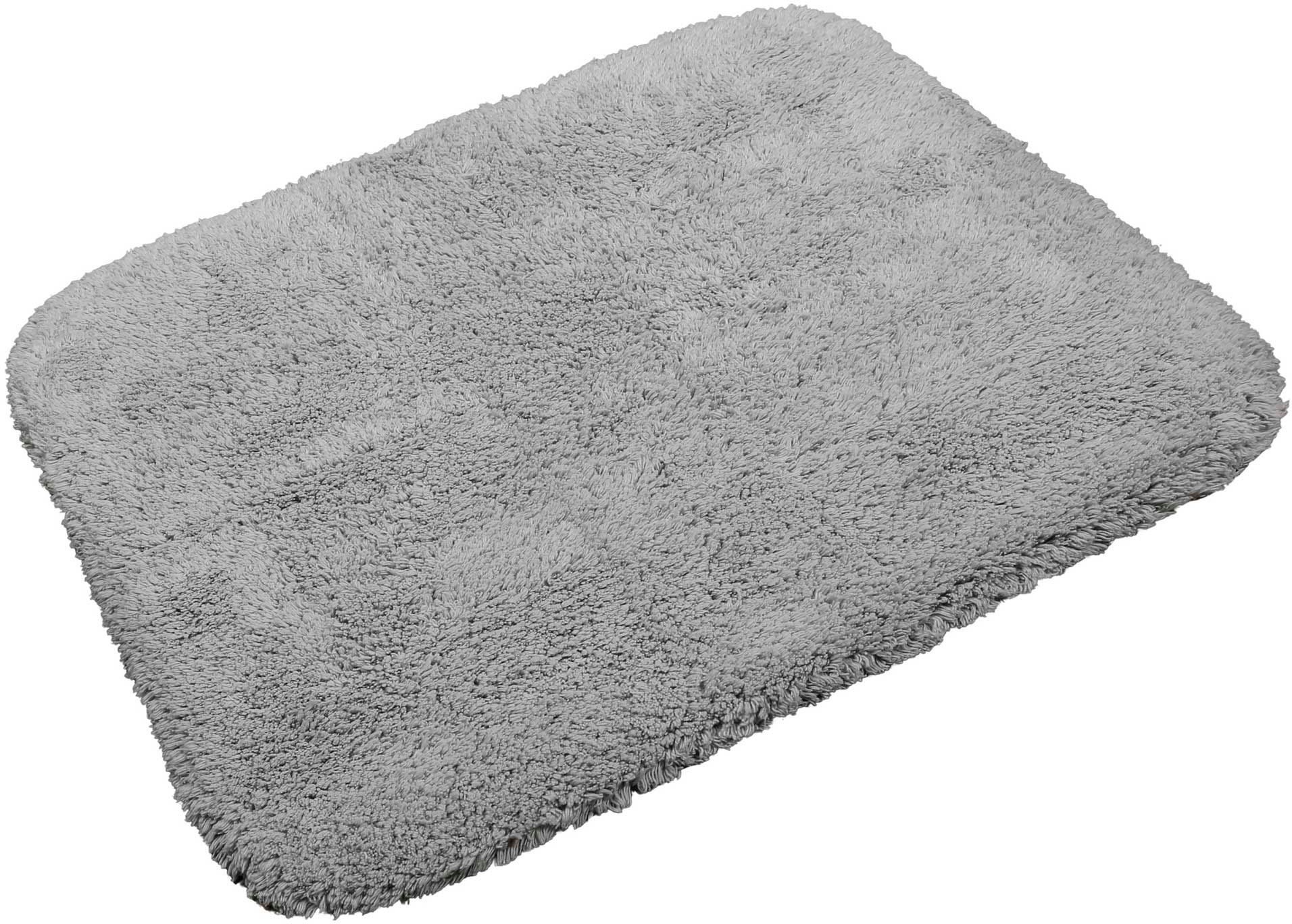 Wecon home Basics Badematte »Ole WB-2721«, fußbodenheizungsgeeignet, 100% Baumwollflor, waschbar, einfarbig, Badezimmerteppich