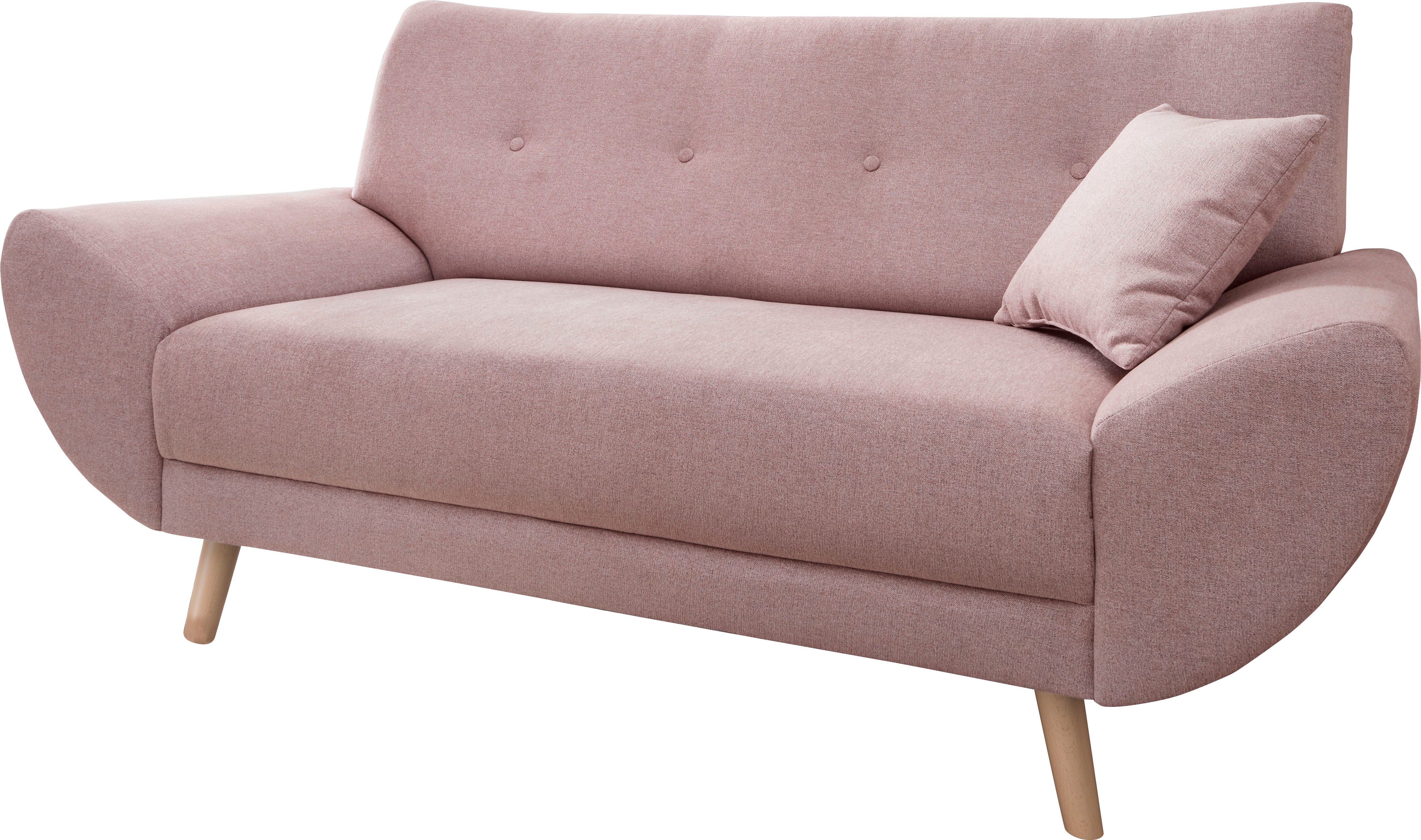 Home affaire 2-Sitzer "Basta, komfortable Wellenunterfederung, Breite 174cm"
