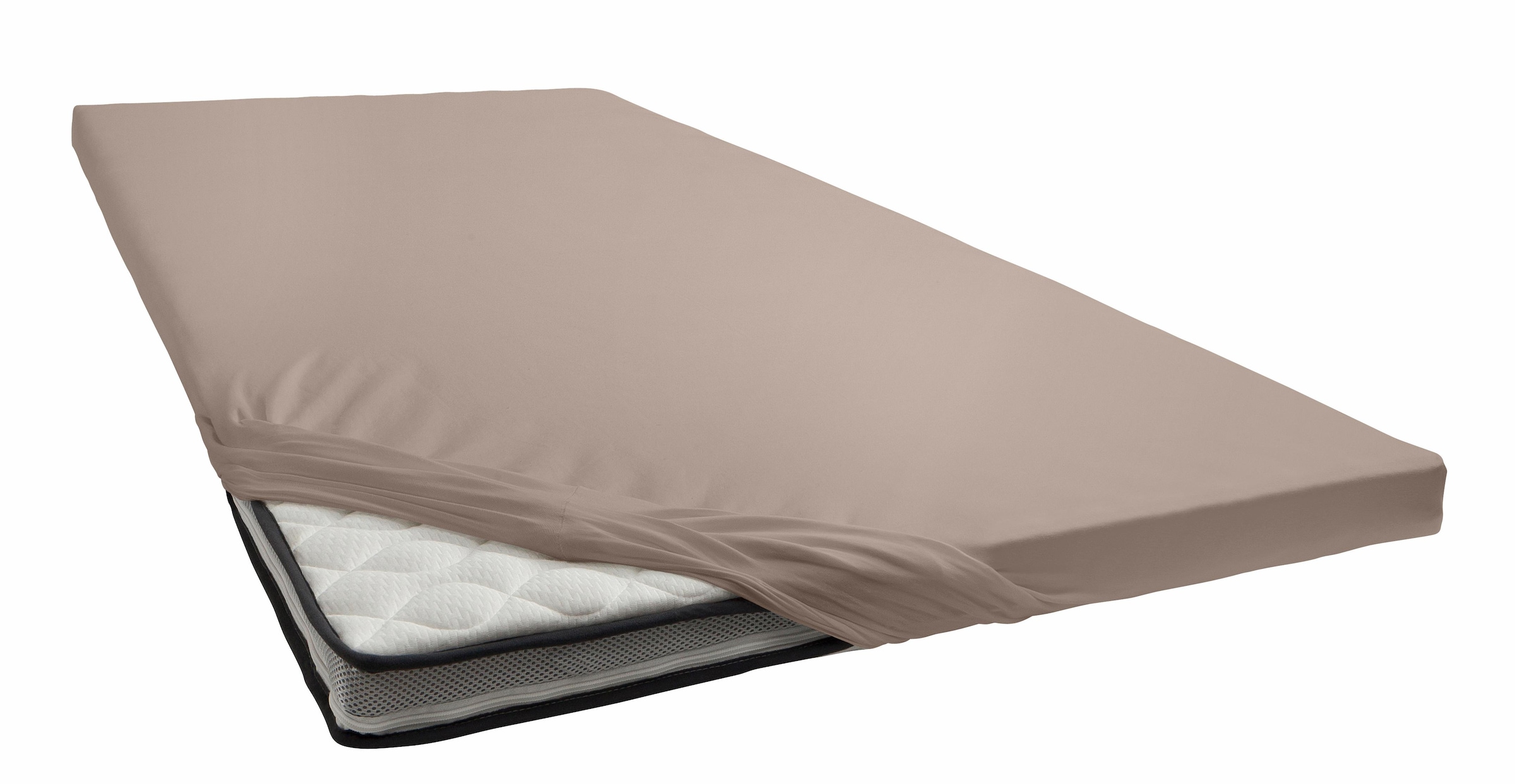 Primera 1100000002199 "Elasthan-Feinjersey Topper" Aus 95% gekämmter Baumwolle und 5% Elastan