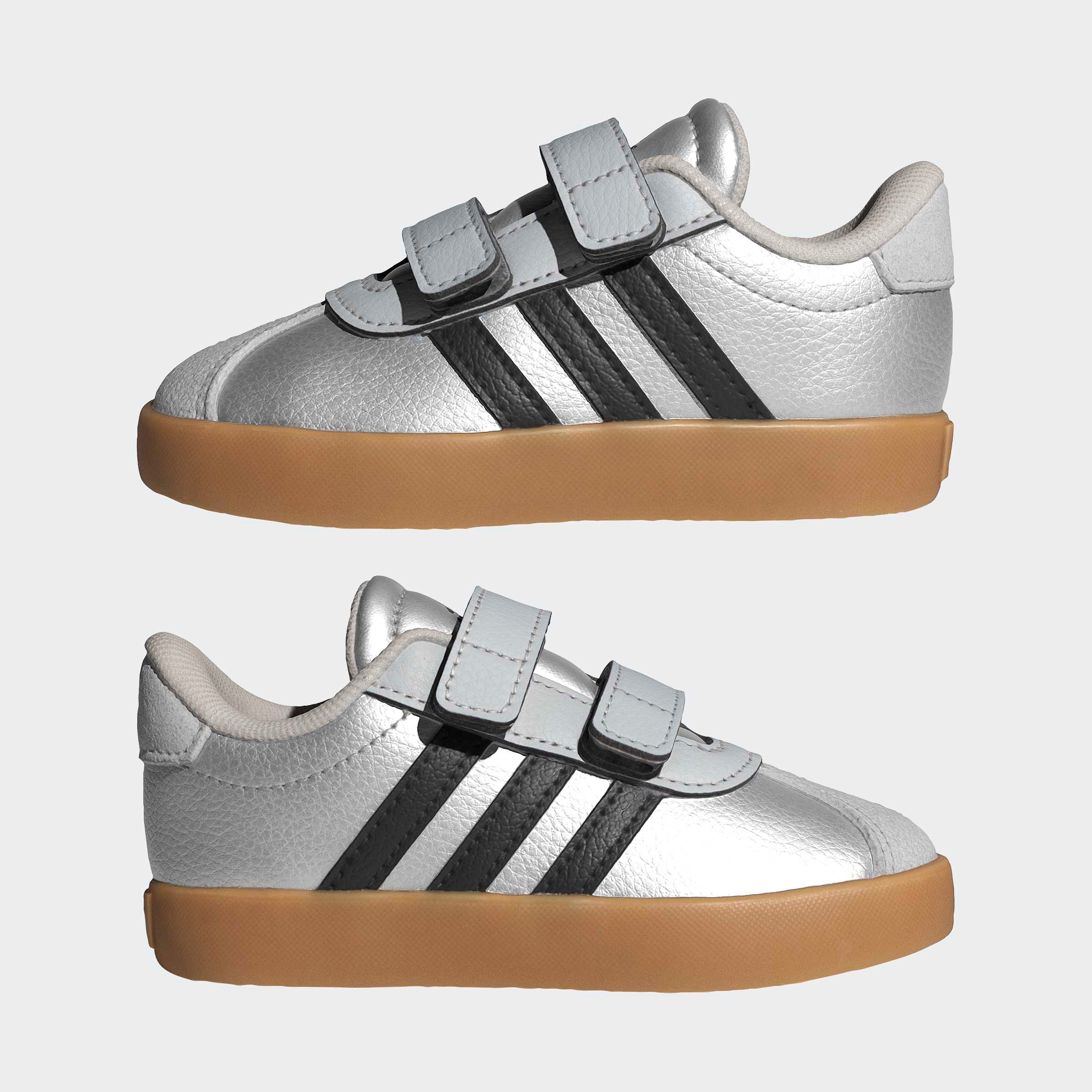 adidas Sportswear Klettschuh »VL COURT 3.0 KIDS«  inspiriert vom Design des adidas samba, für Kinder