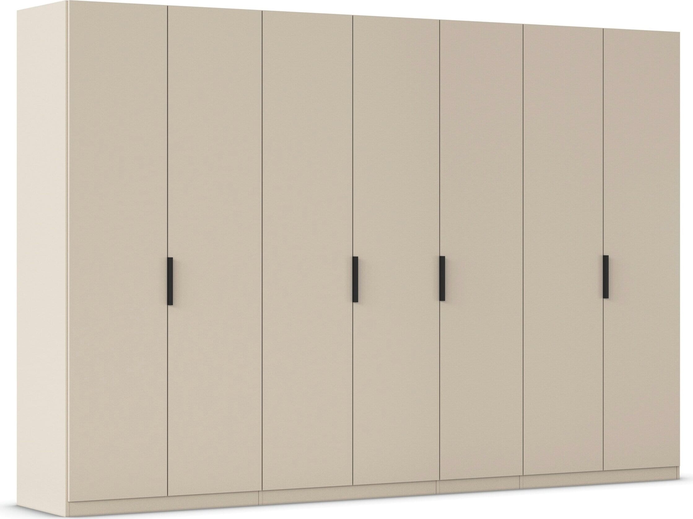 OTTO home Kleiderschrank "Schrank Möbel Schlafzimmer Garderobe Kinderzimmer WELTNEUHEIT NYLLA" PATENTIERTES SCHNELLMONTAGESYSTEM schwarzer Griff MADE IN GERMANY