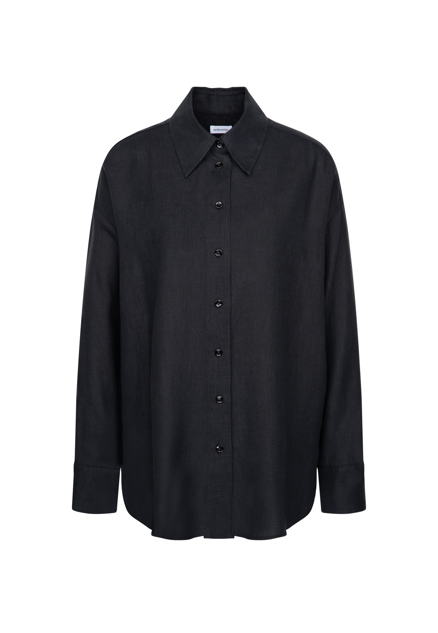 seidensticker Longbluse »Schwarze Rose« 1/1 Kragen Uni