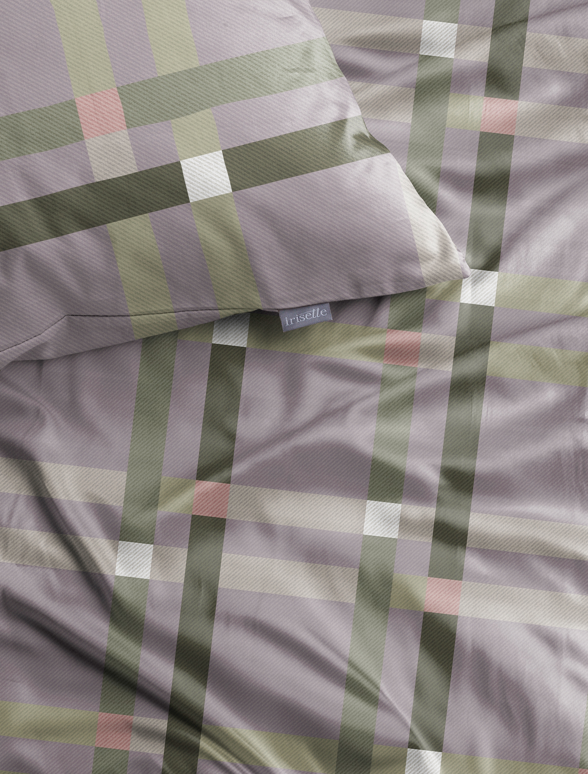Irisette Bettwäsche »Wave 8795« 2 Mako-Satin, anschmiegsam und atmungsaktiv, Ganzjahresqualität