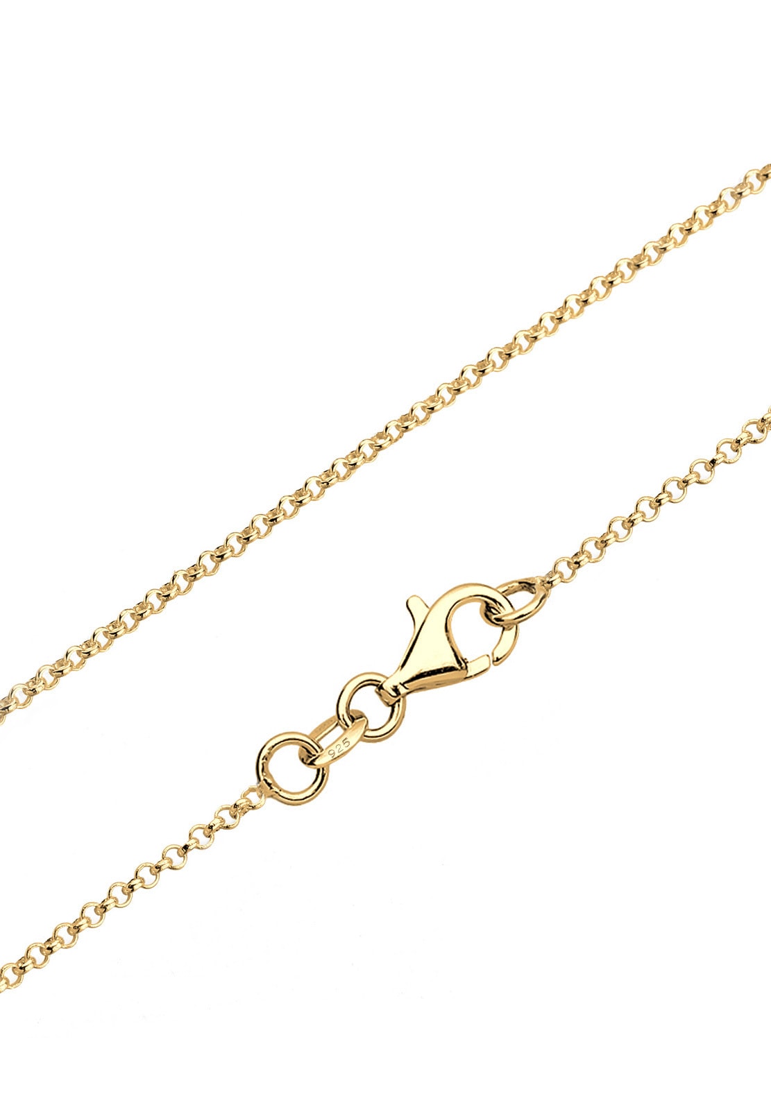 Elli Kette mit Anhänger »Buchstabe C Initialen Trend Minimal 925 Silber«