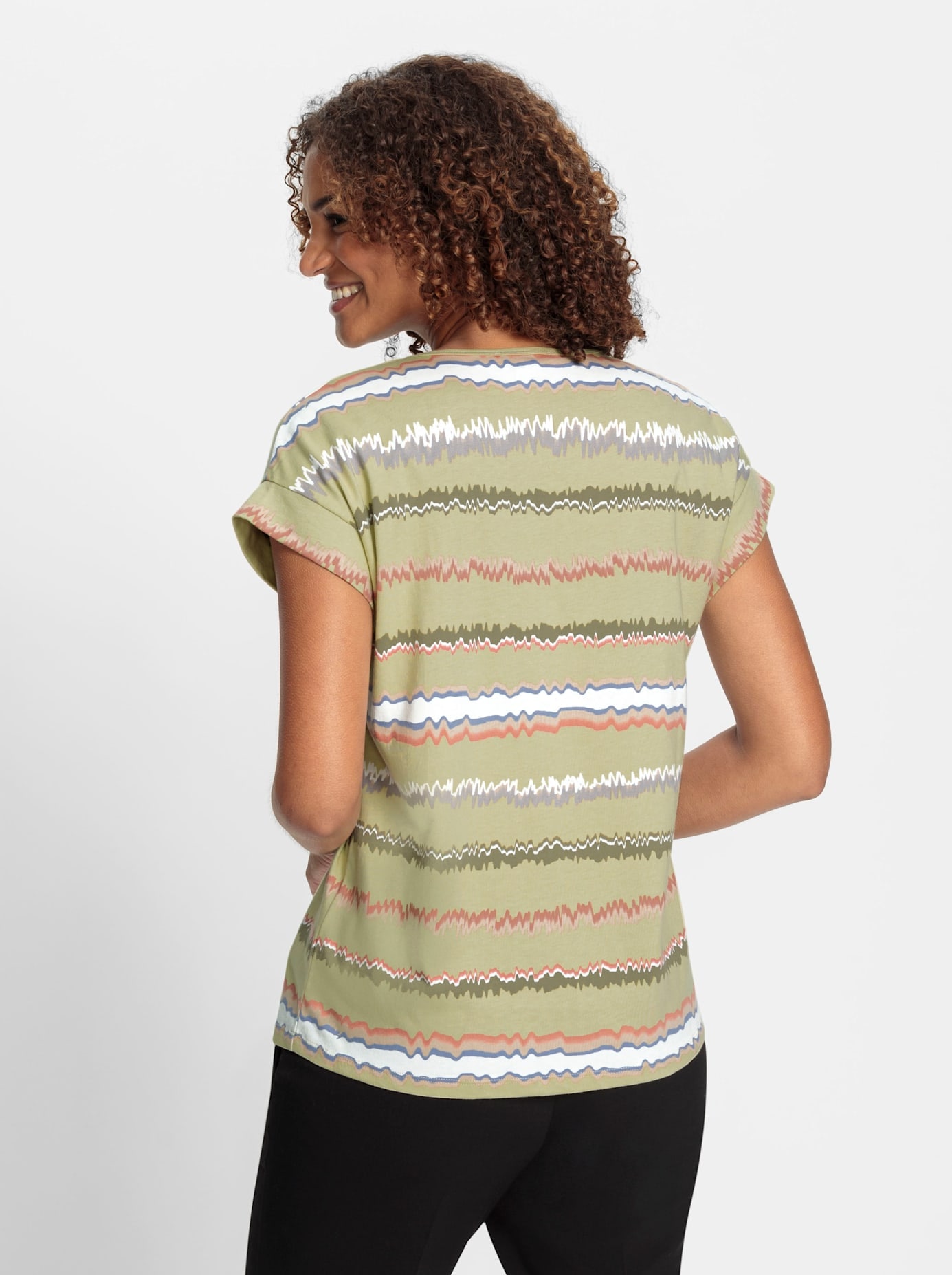 Casual Looks Kurzarmshirt »Shirt«, (1 tlg.)