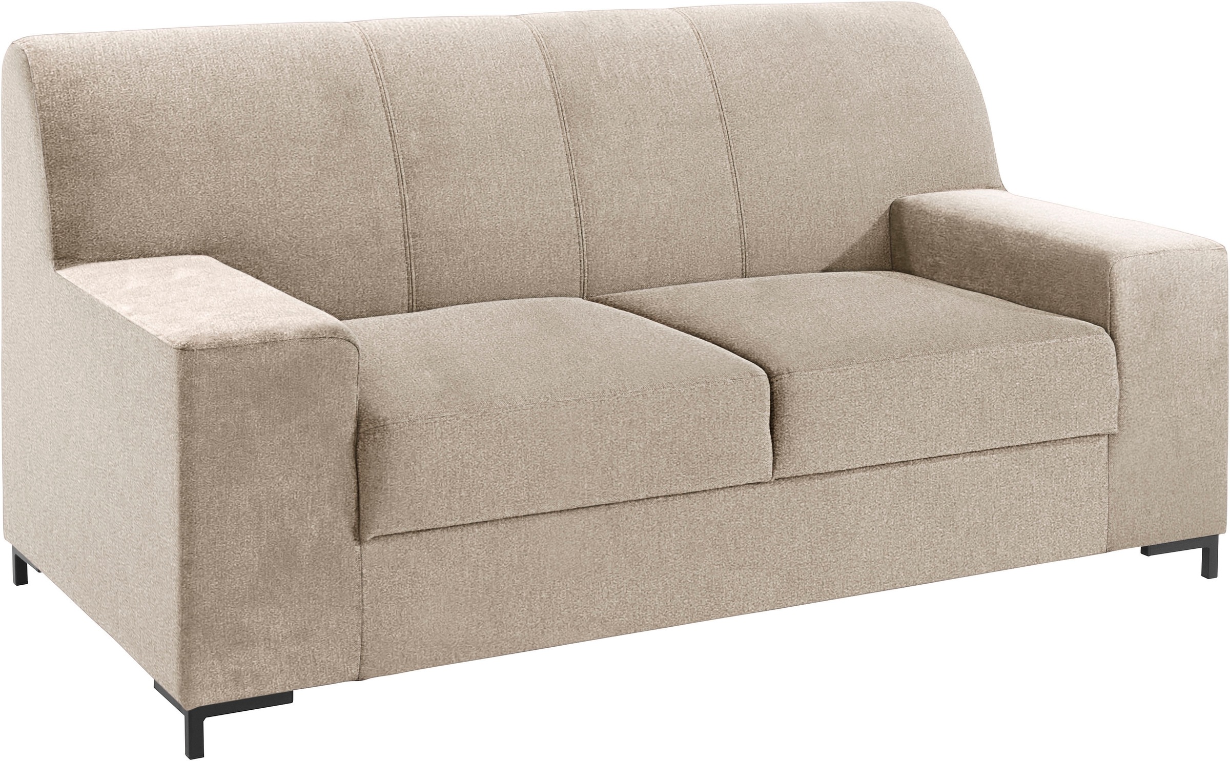 Thumbnail - DOMO collection 2-Sitzer "Ledas kubisch und komfortabel, flache Armlehnen, eleganter Fuß," Breite 170cm, in vielen Farbe...