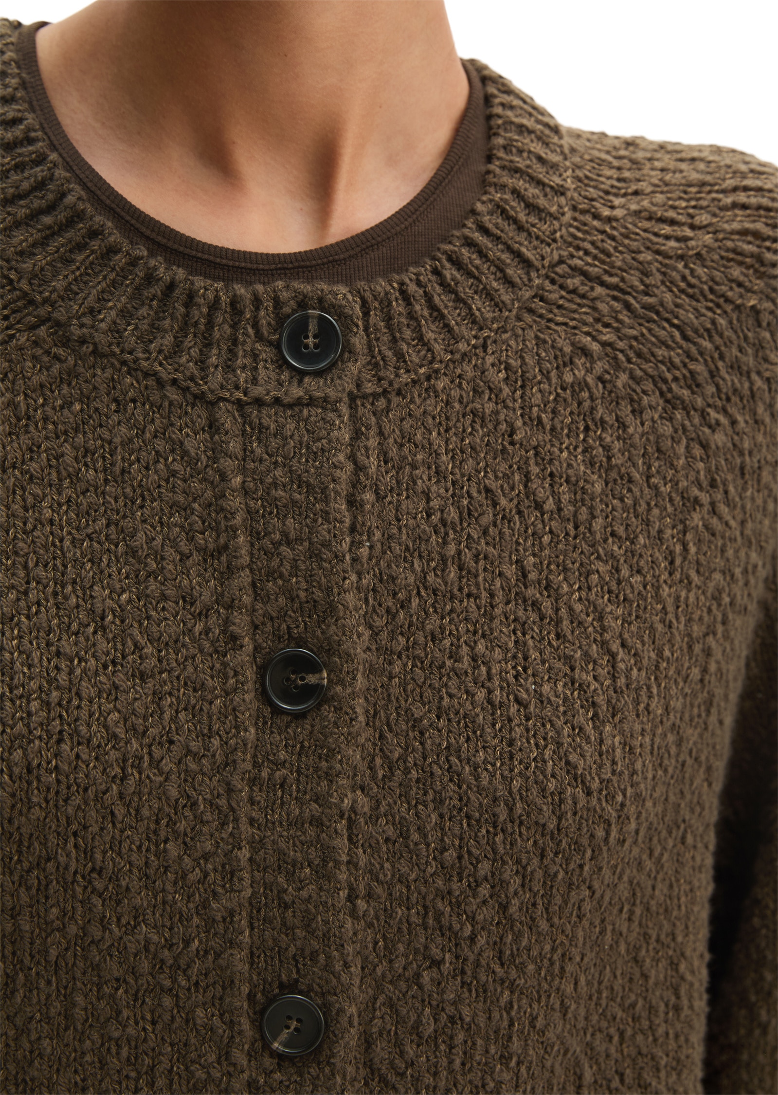 Marc O'Polo Cardigan »aus Heavy Cotton Slub-Garn«