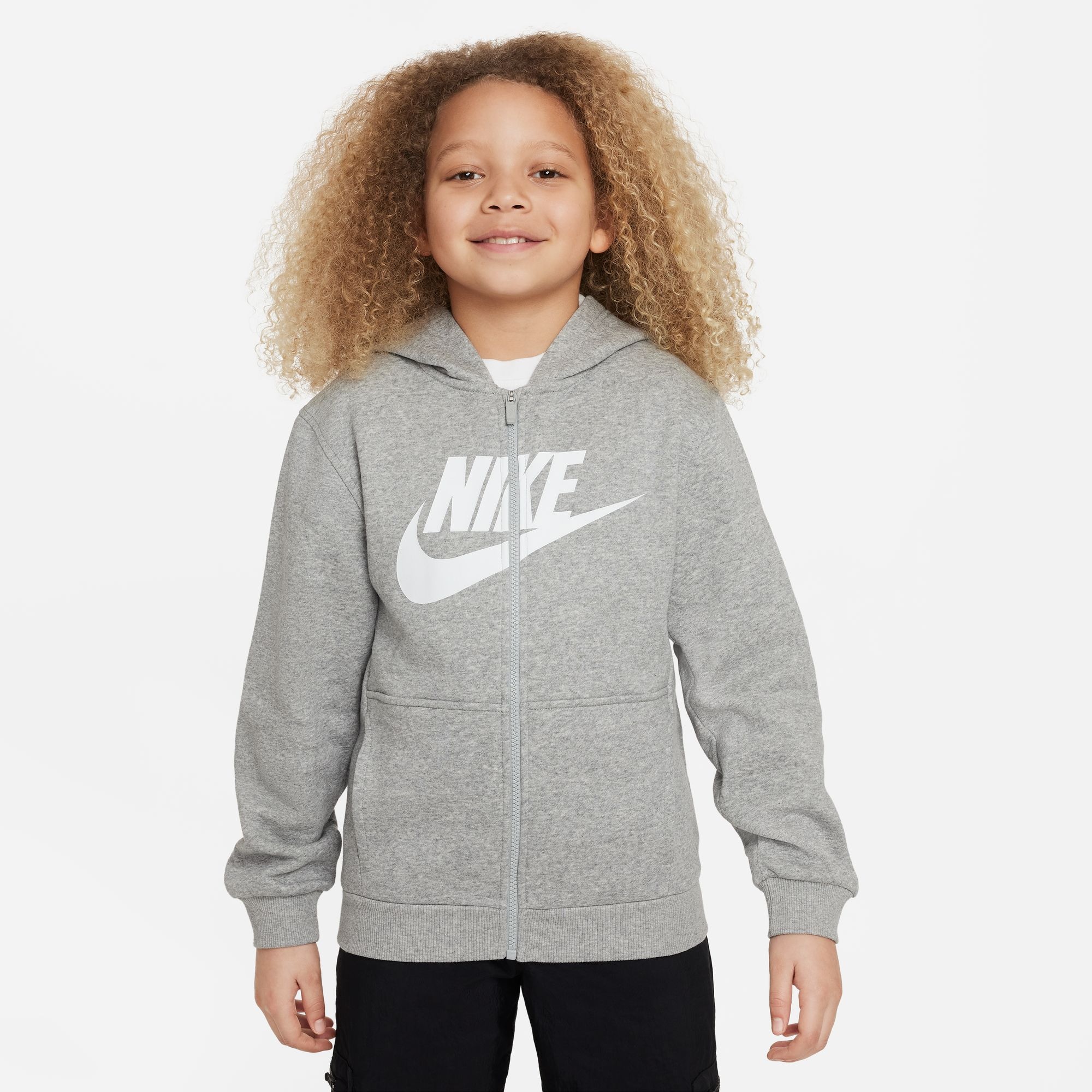 Nike Sportswear Kapuzensweatjacke »CLUB FLEECE BIG KIDS\' | HOODIE« BAUR FULL-ZIP