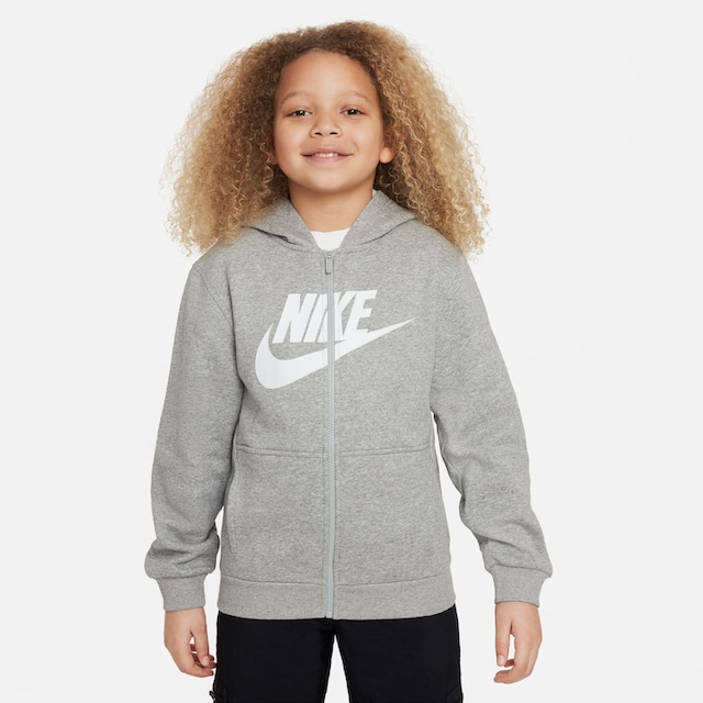Nike Sportswear Kapuzensweatjacke »CLUB FLEECE BIG KIDS' FULL-ZIP HOODIE« |  BAUR
