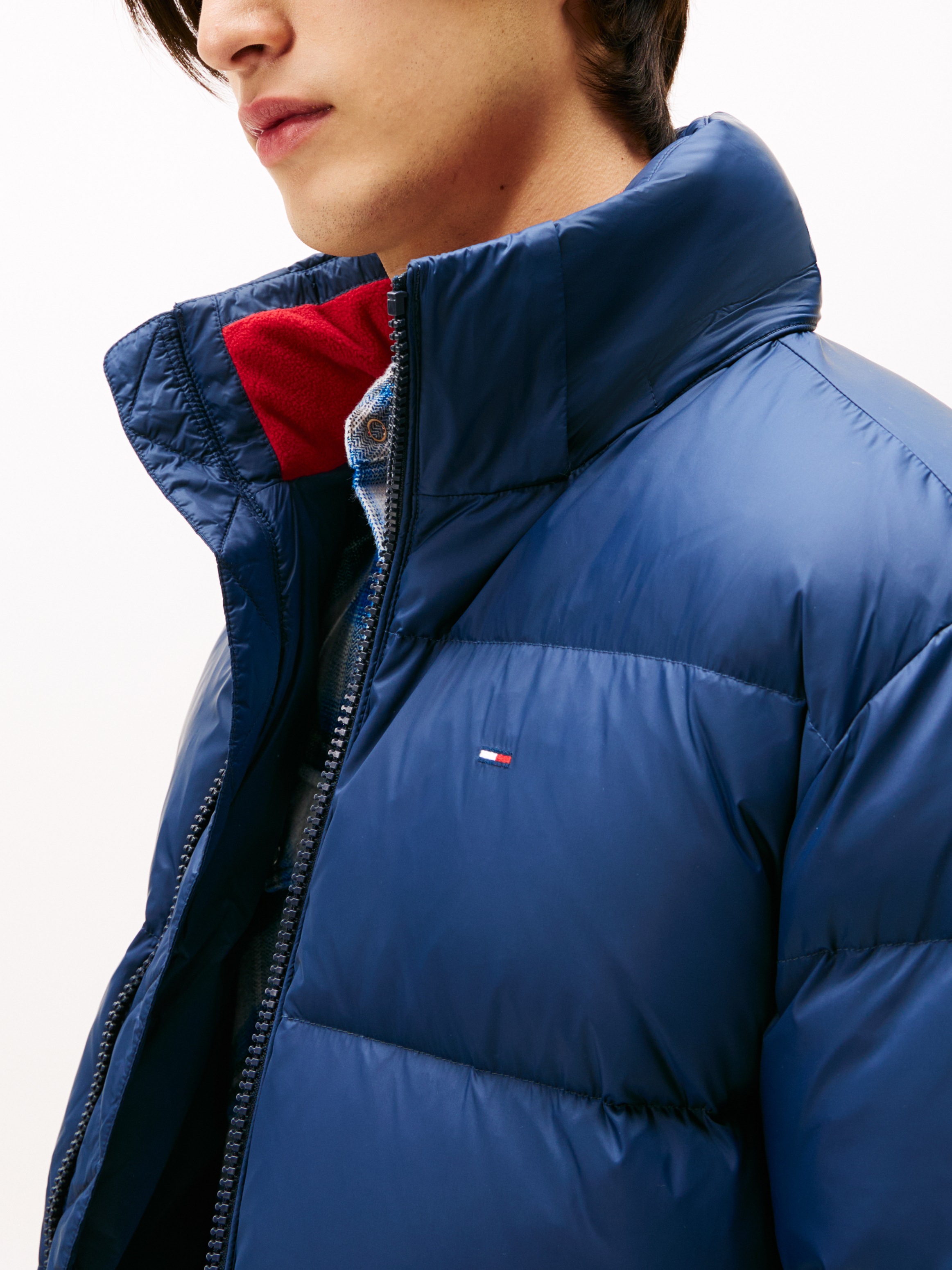 Tommy Jeans Steppjacke "TJM ESSENTIAL DOWN JACKET EXT" mit Kapuze Winterjac günstig online kaufen