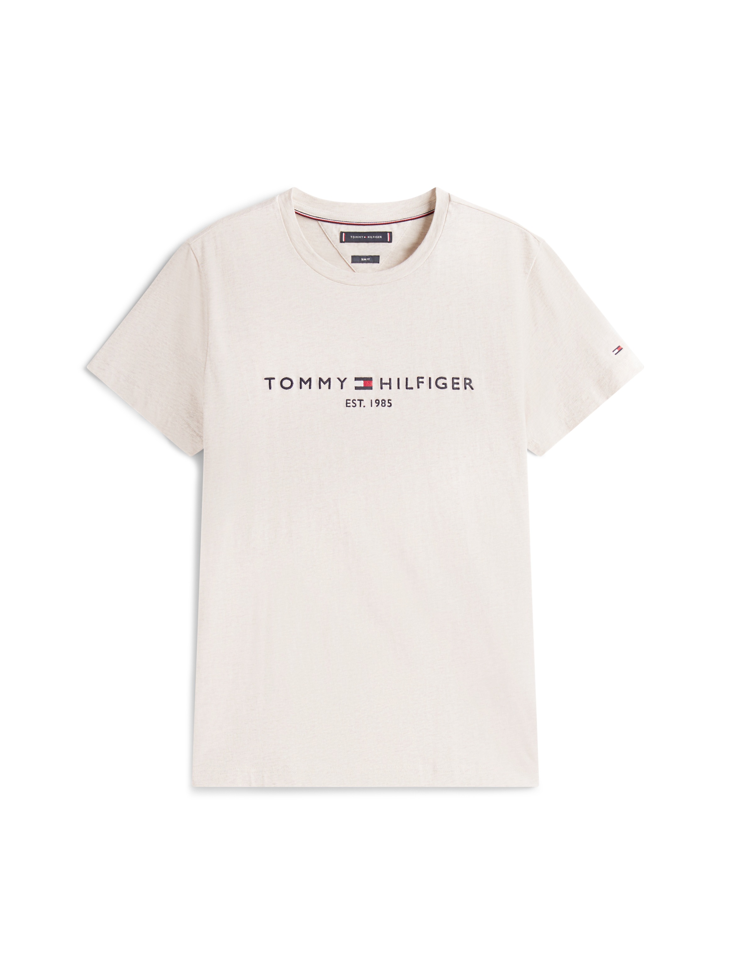 Tommy Hilfiger T-Shirt »TOMMY LOGO TEE«, aus reiner, nachhaltiger Baumwolle
