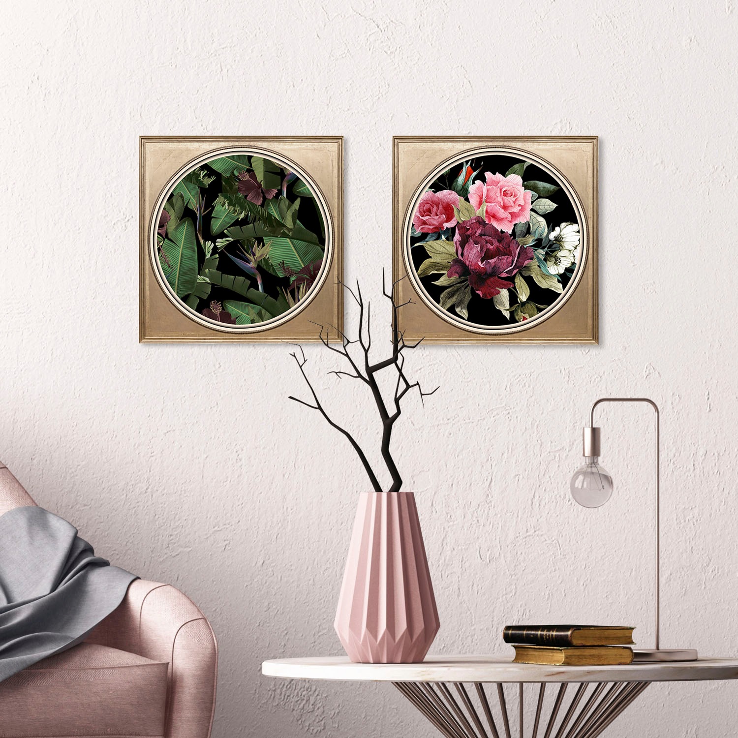 queence Acrylglasbild »Blumen«, Blumen-Blumenbilder-Kunst-Pflanzen-Pflanzenbilder-Gemälde, Fine Art-Print in Galeriequalität