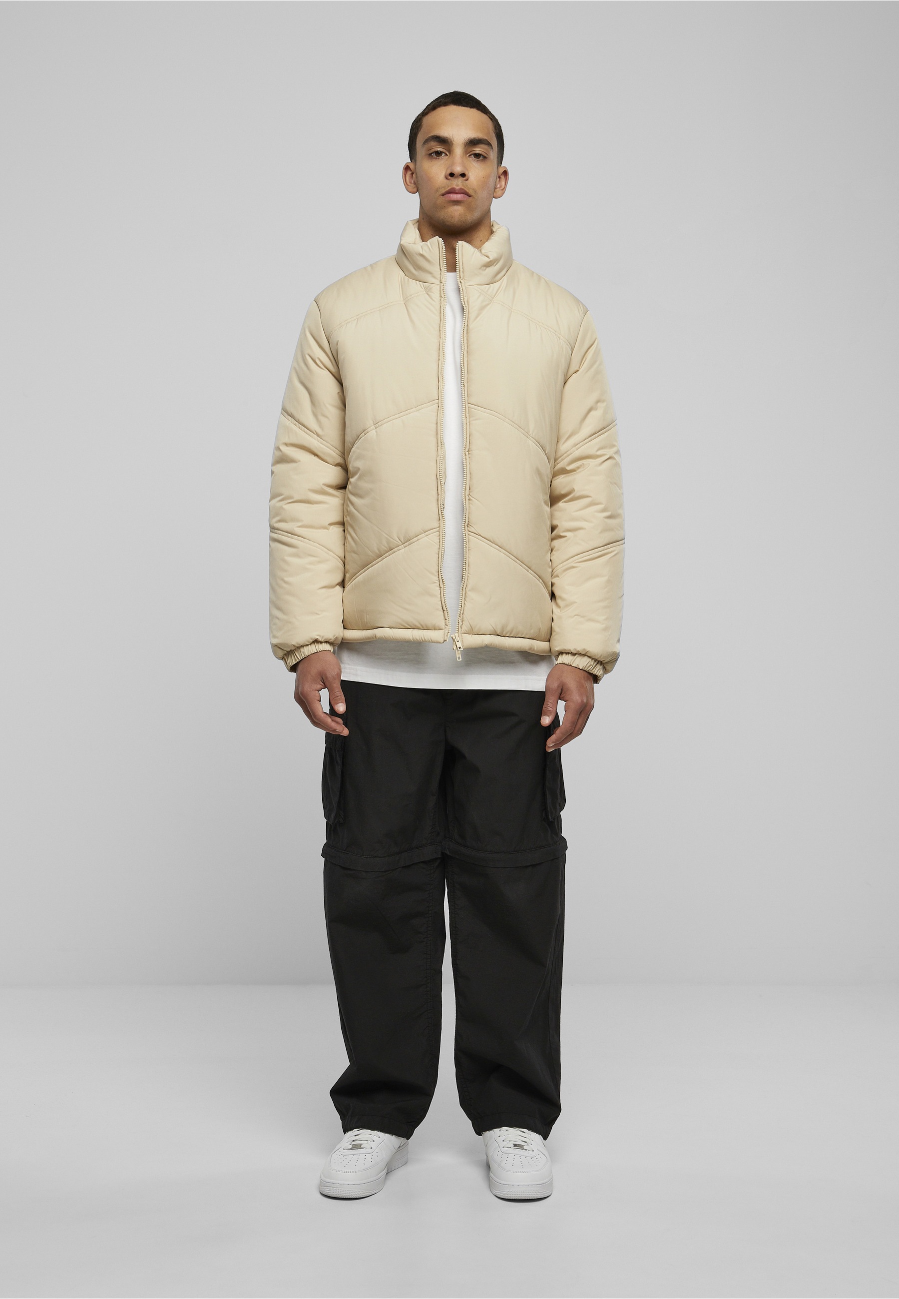 URBAN CLASSICS Allwetterjacke »Urban Classics Herren Arrow Puffer Jacket« 1 Stk. tlg. ohne Kapuze