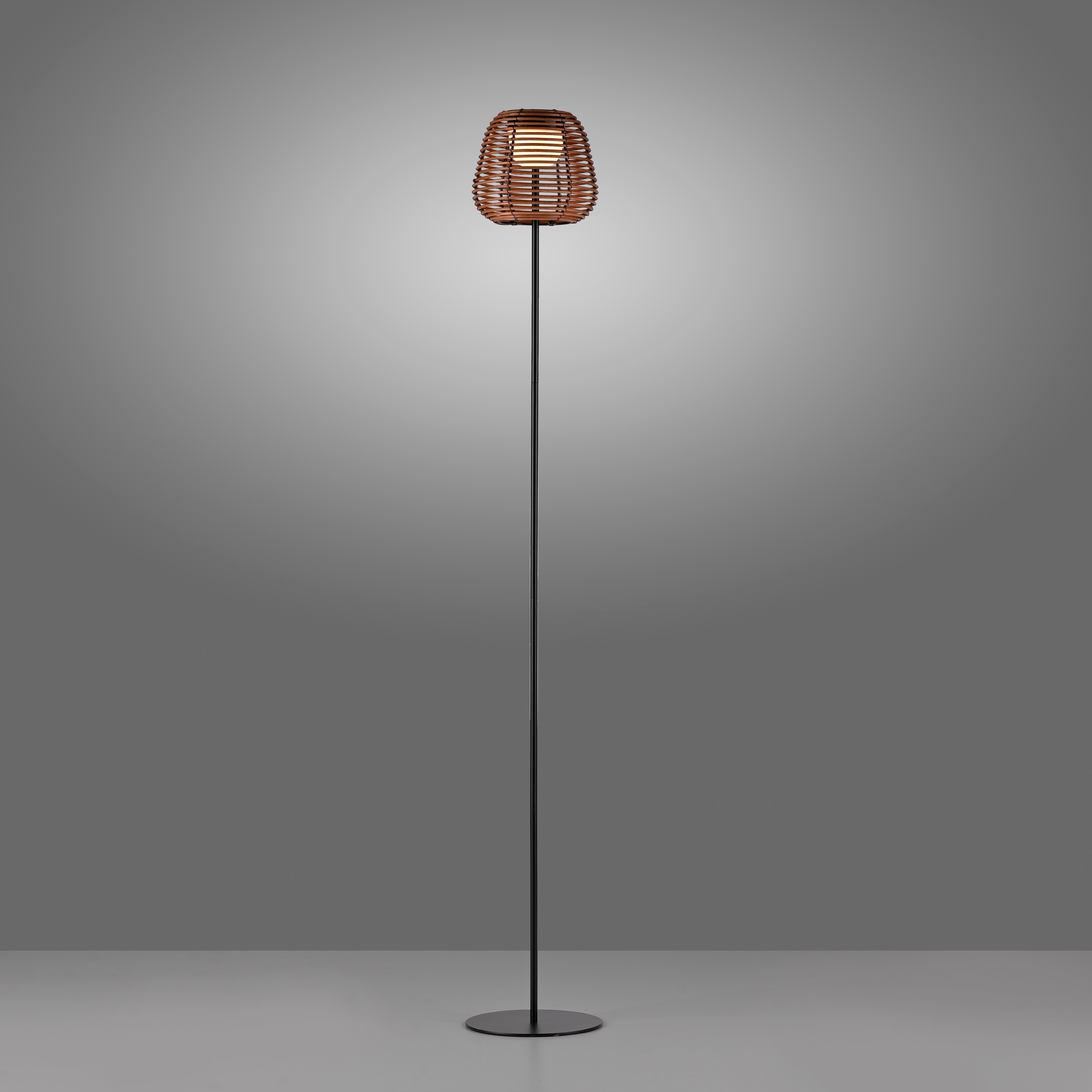 JUST LIGHT Stehlampe »ASKIA«, 1 flammig, Leuchtmittel LED-Modul | LED fest integriert, Akkuleuchte