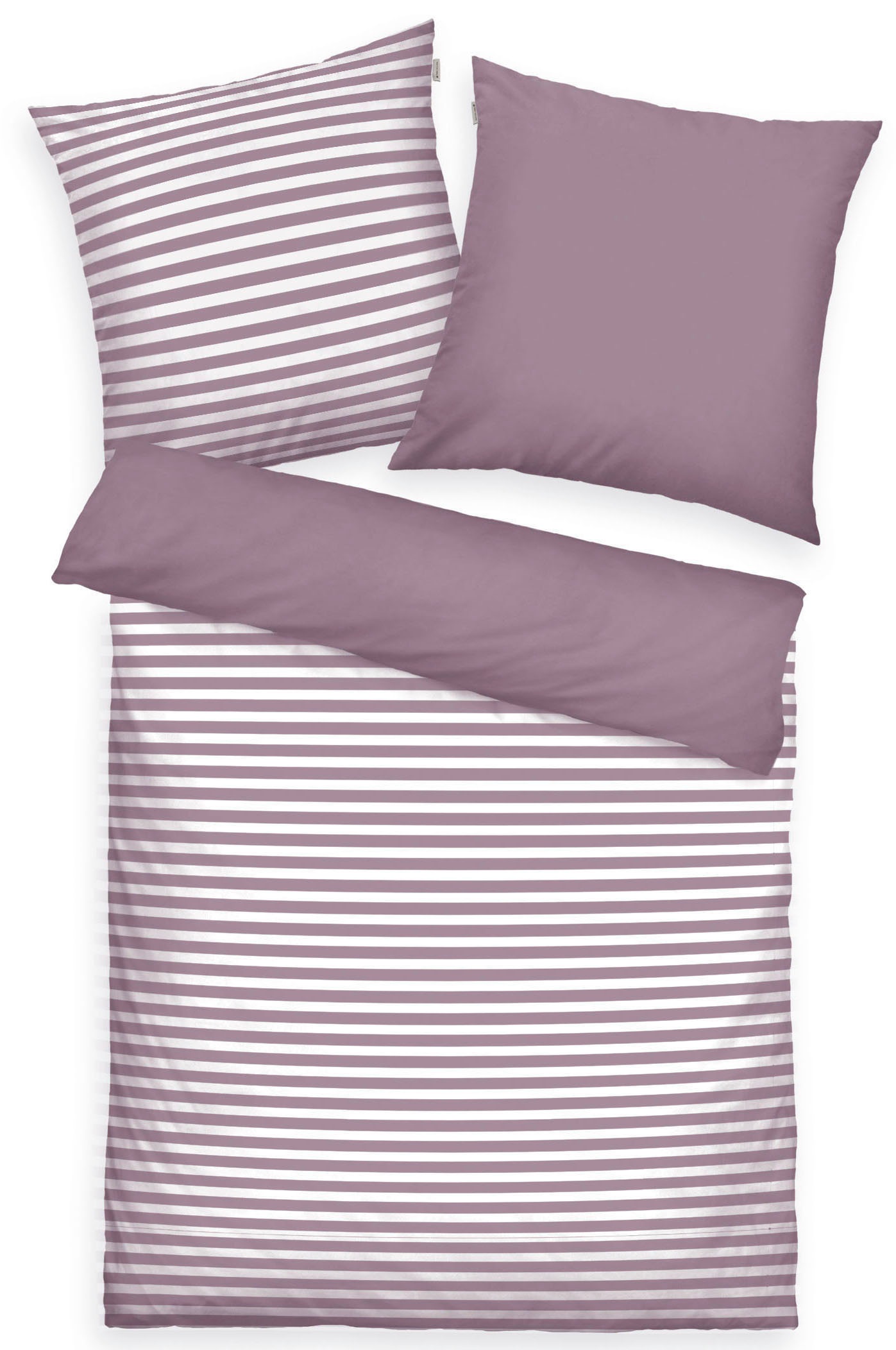 TOM TAILOR HOME Bettwäsche "MEDIUM STRIPES in Gr. 135x200cm, 155x220cm oder 200x220cm", new bedroom, mit farbigem Marken