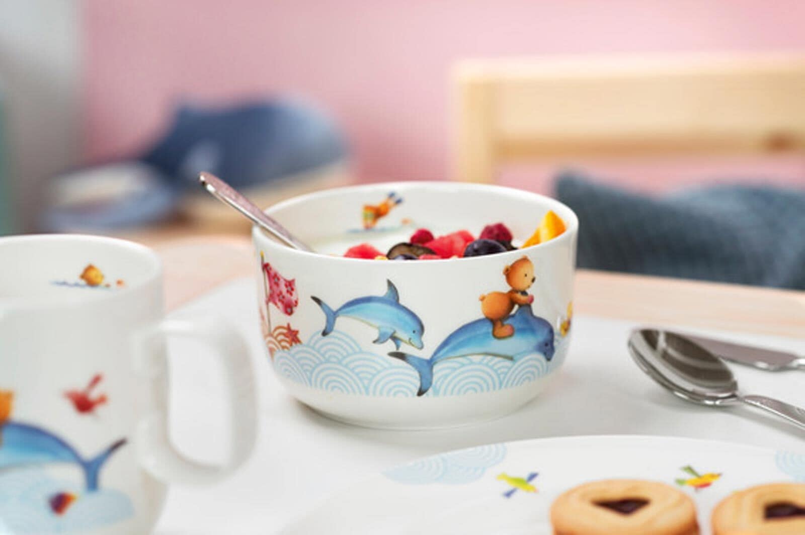 Villeroy & Boch Schale »Müslischale Happy as a Bear ø 12.0 cm bunt«