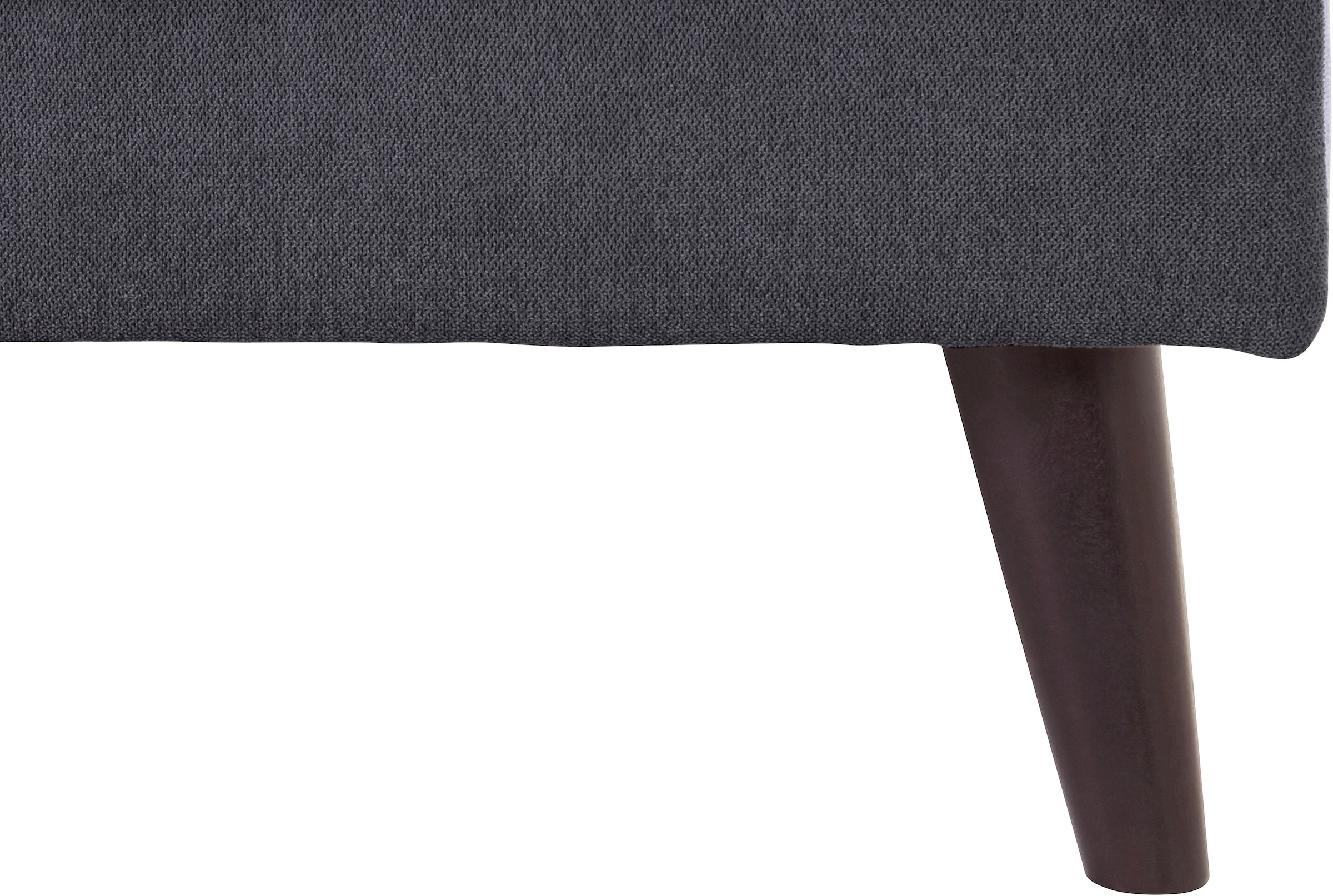 Home affaire Wohnlandschaft »Lumber Jack, viel Platz, bequem, Breite 354cm, hoher Fuß, U-Form« in moderner Optik