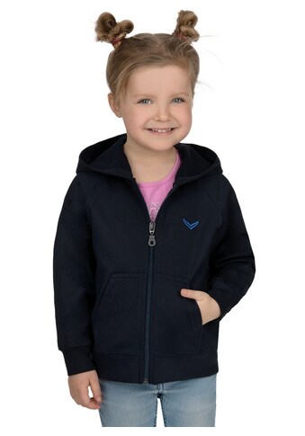 Sweatjacke »TRIGEMA Raglan Kapuzen Jacke«, (1 tlg.)