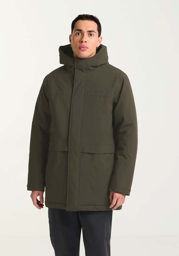 Jack Wolfskin Wintermantel "COLD CAMP COAT M" Wintermantel, warm, wasserdicht