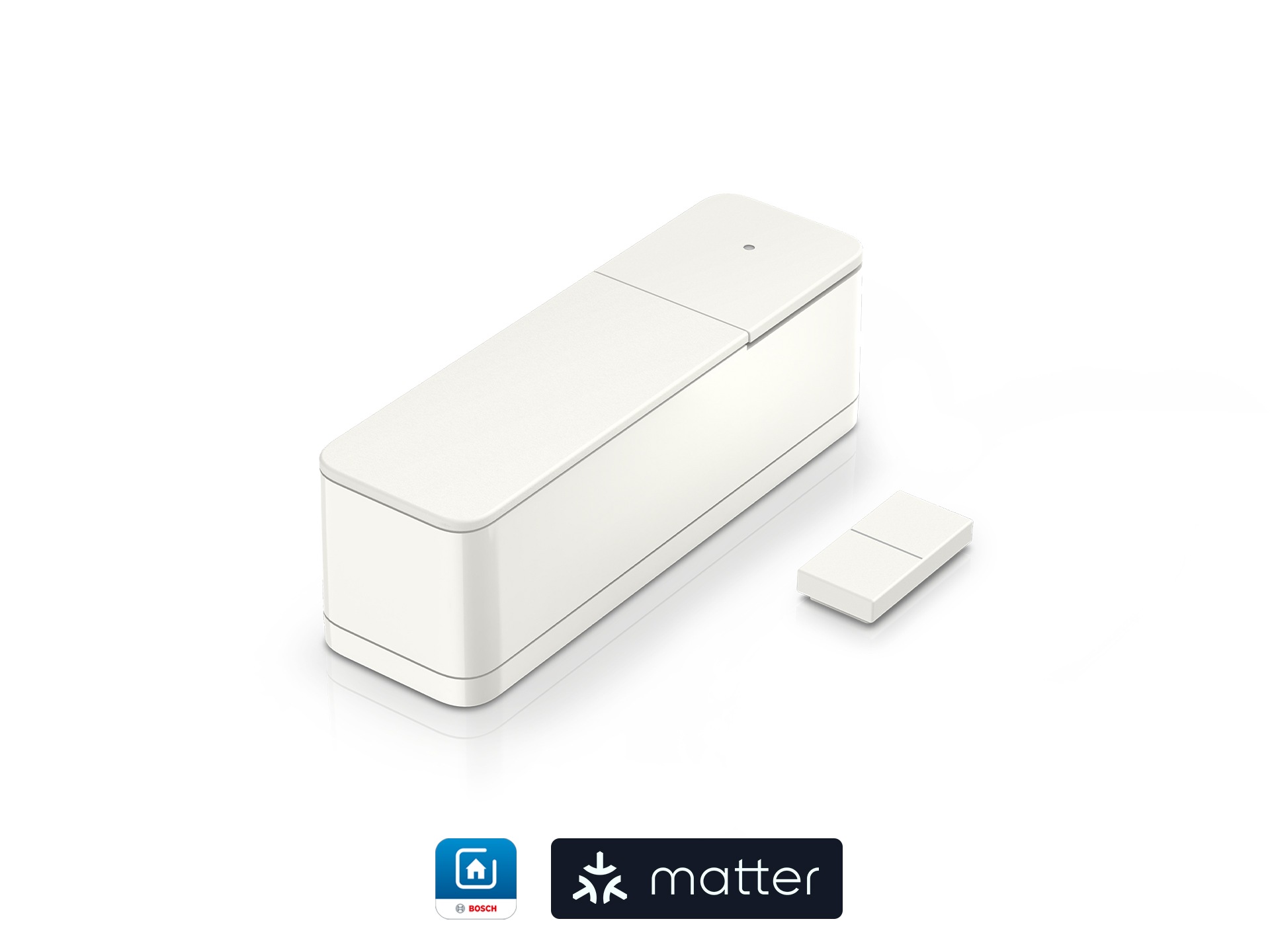 BOSCH Smarter Kontaktsensor »Tür-/Fensterkontakt II [+M] weiß«