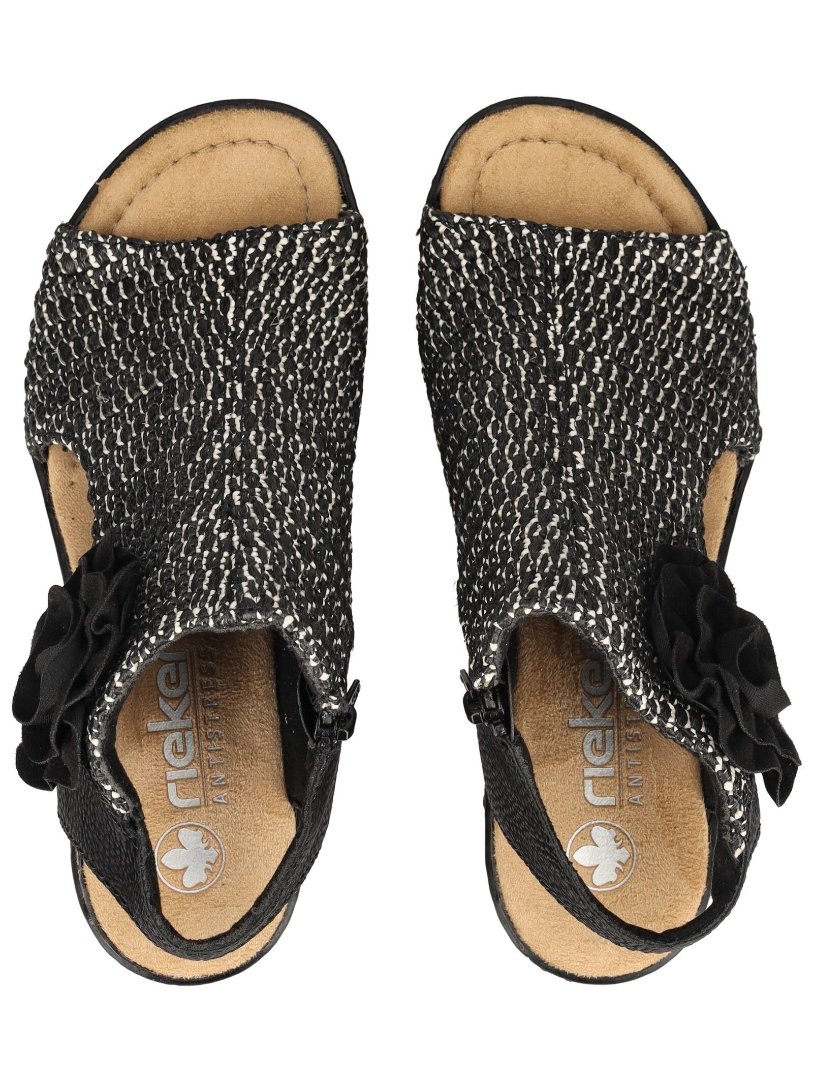 Rieker Keilsandalette »Rieker Sandalen Textil«
