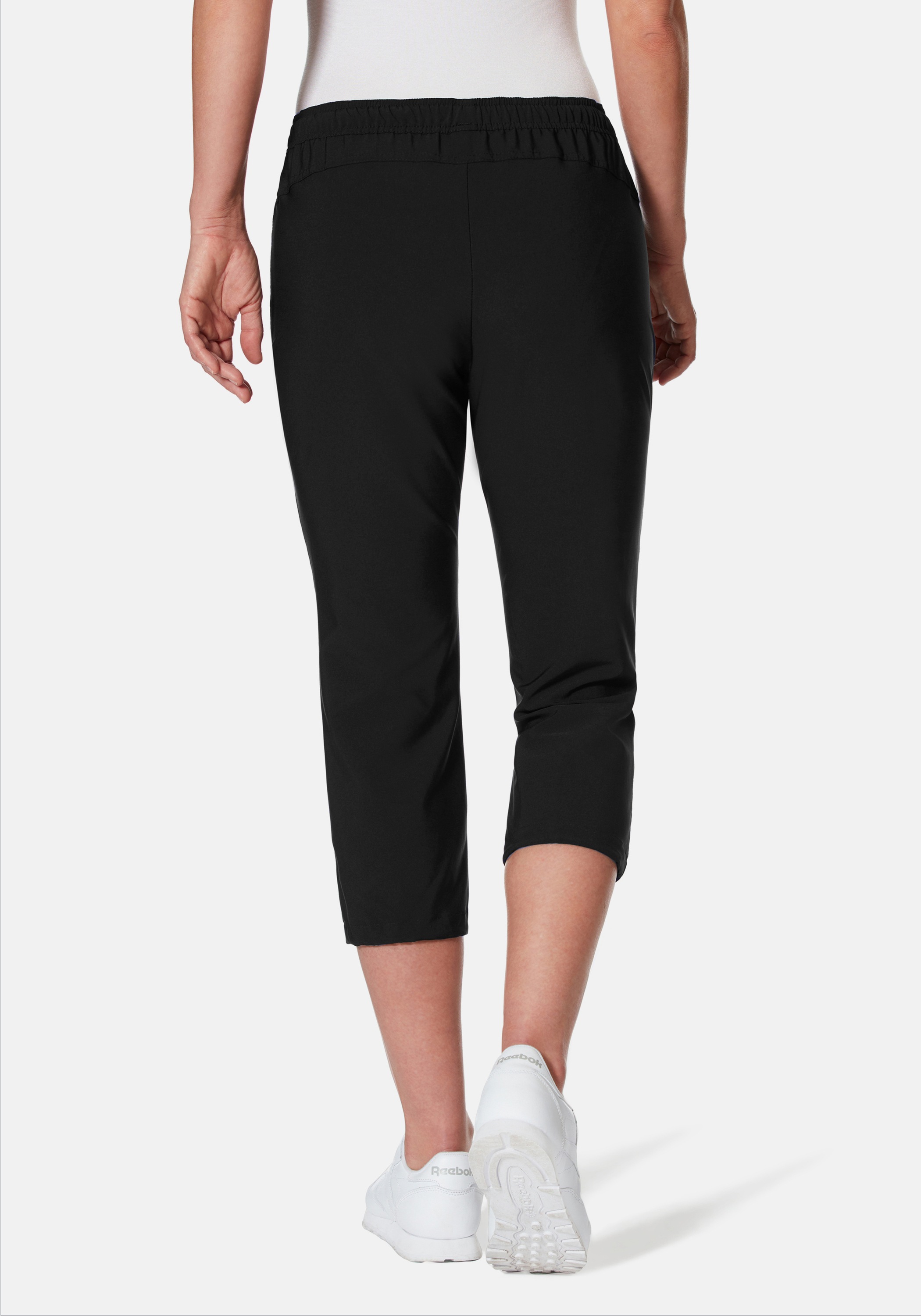 STOOKER WOMEN Sporthose "Stripe 7/8 Sporthose" Regular Fit Sport Synthetik günstig online kaufen