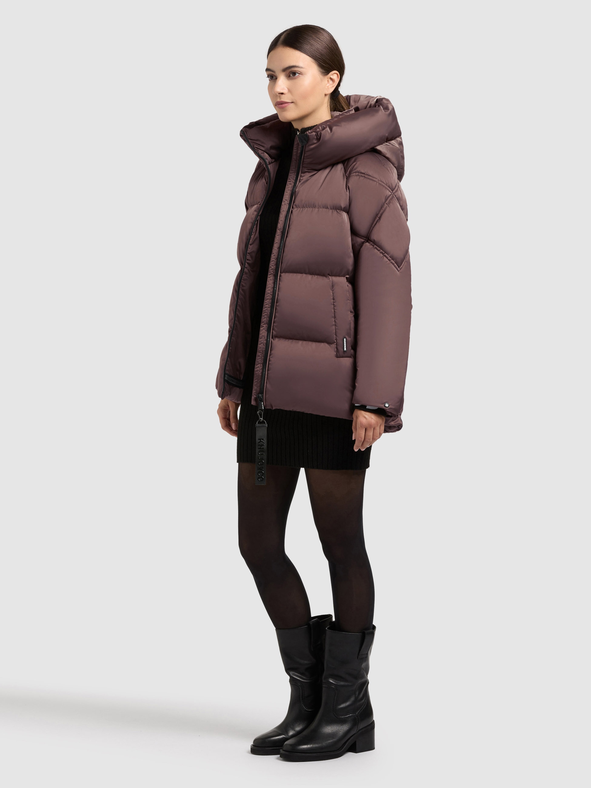 khujo Steppjacke »ISETT2« mit Kapuze