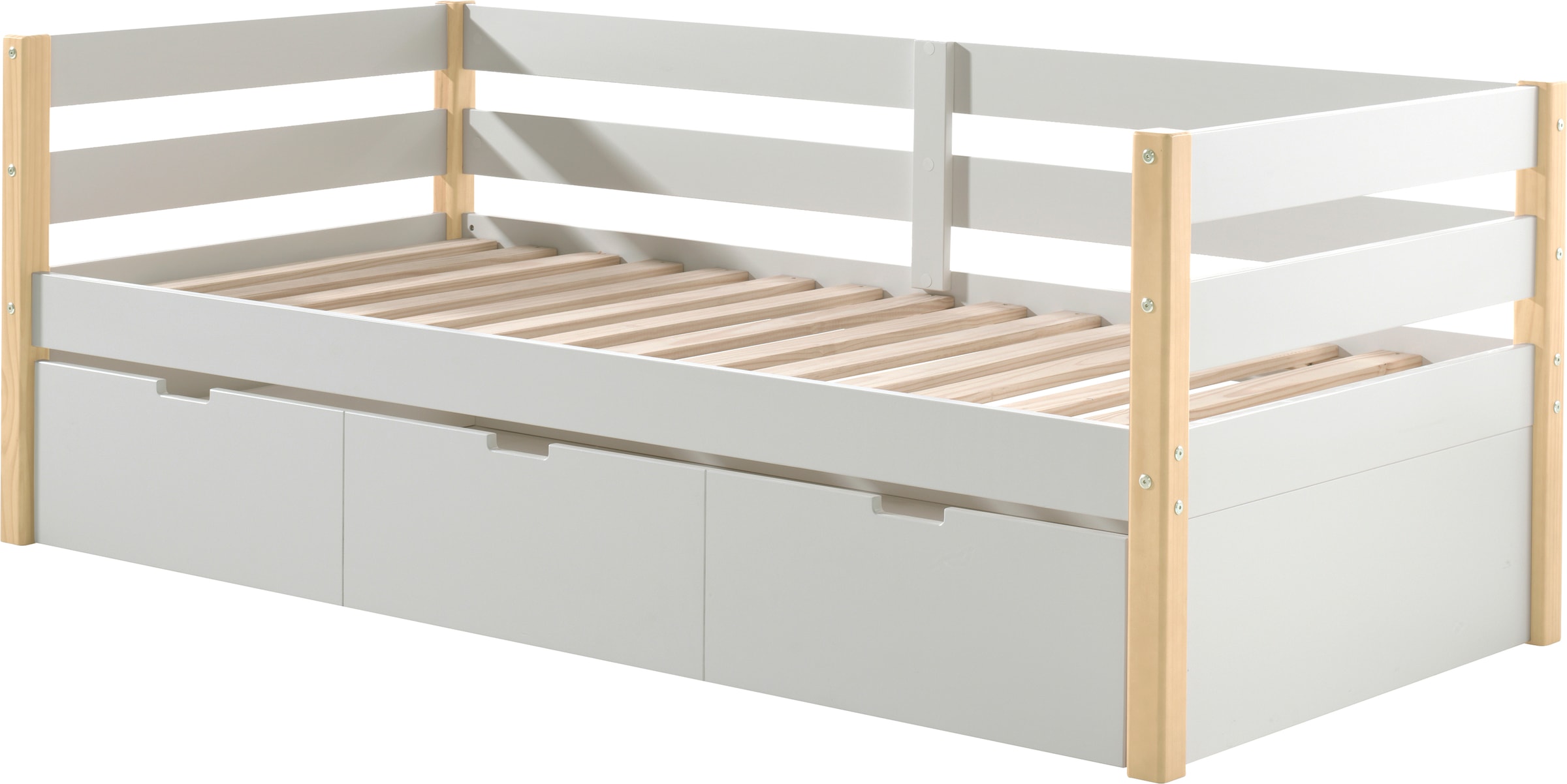 Vipack Einzelbett "Magrit, Kojenbett mit seitlichem Umbau, Liegefläche 90 x günstig online kaufen