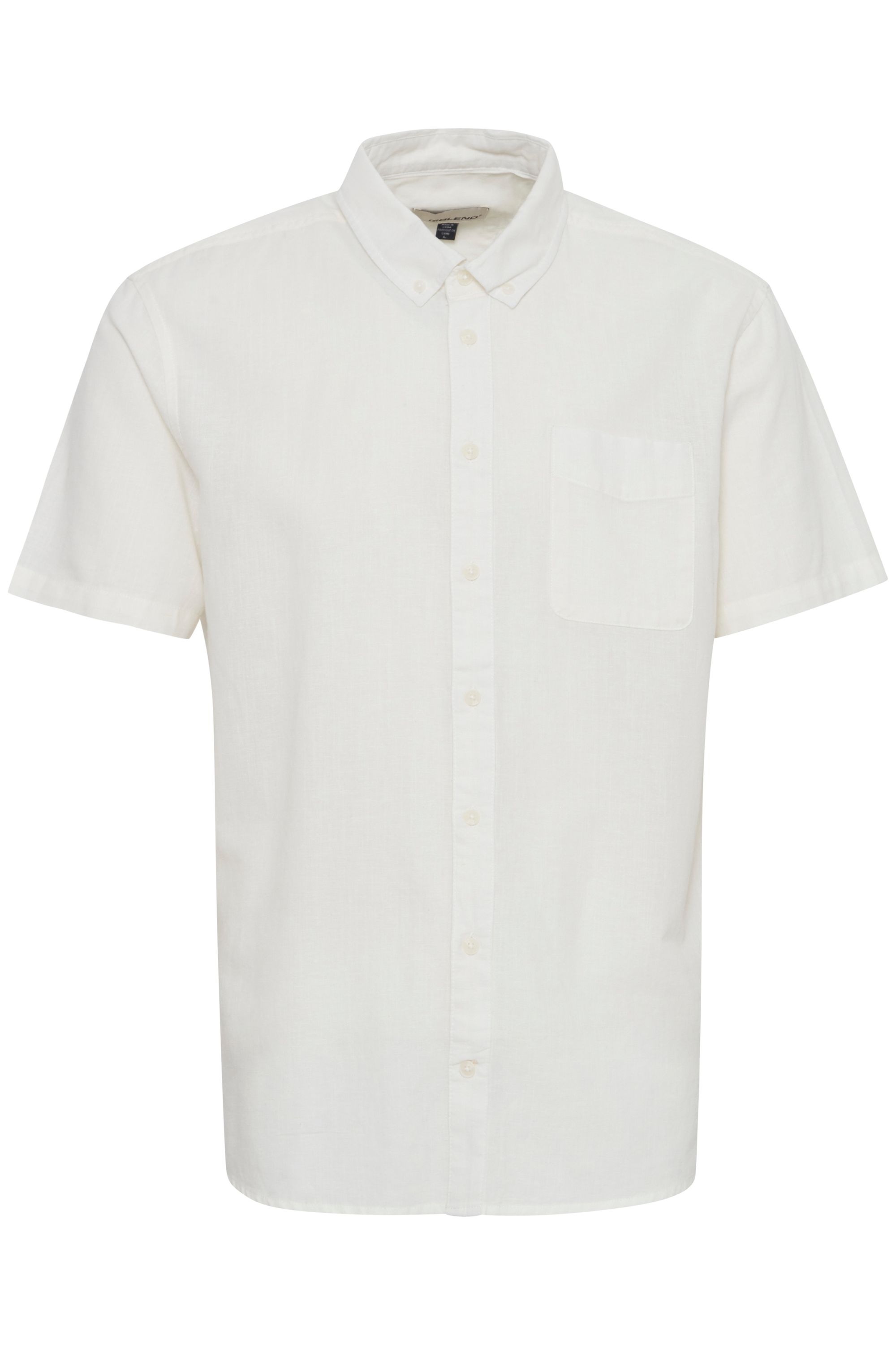 Blend Kurzarmhemd "BHShirt" Stilvolles Kurzarmhemd Leinenmix mit Brusttasch günstig online kaufen
