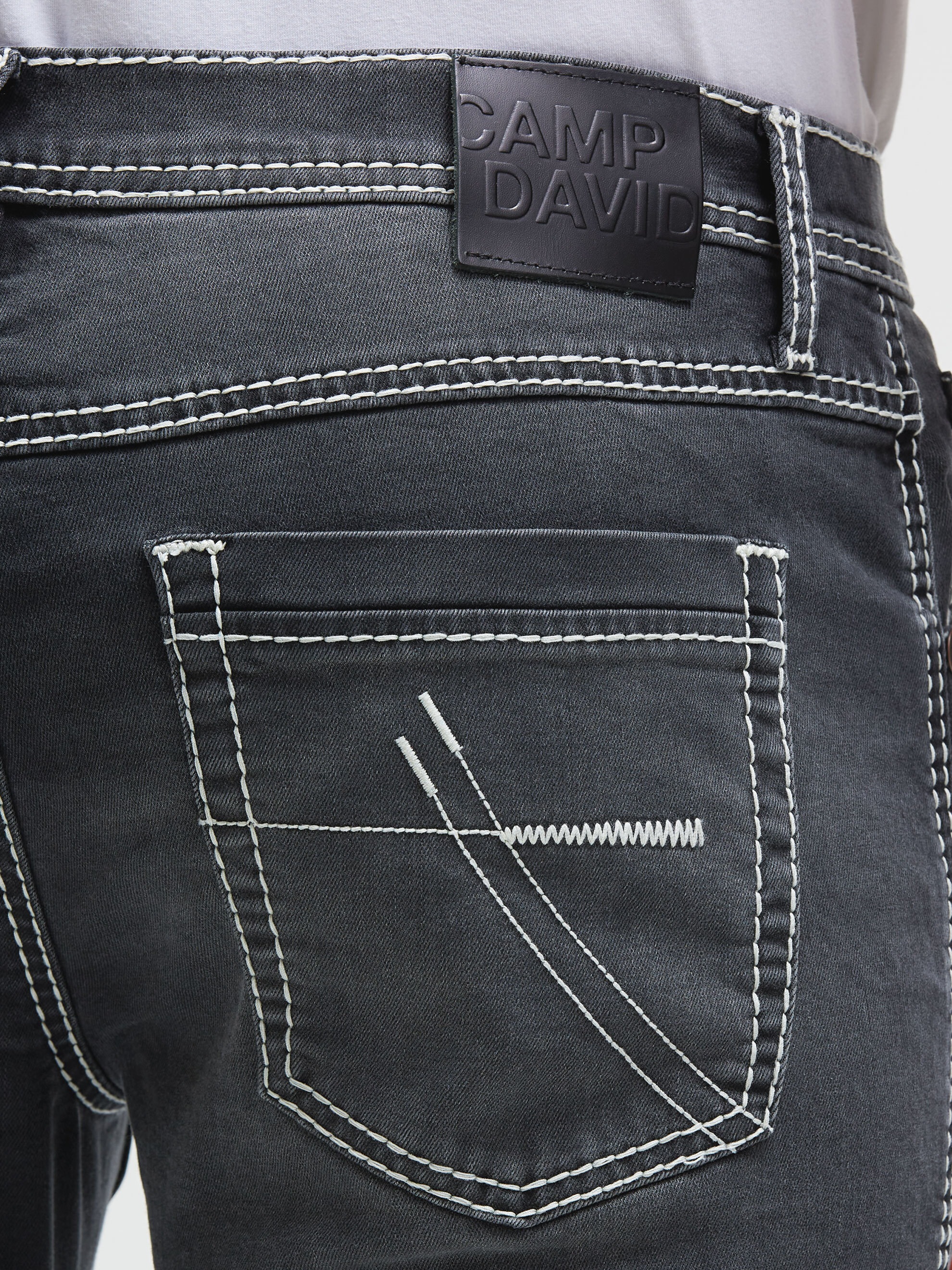 CAMP DAVID Regular-fit-Jeans mit normaler Leibhöhe