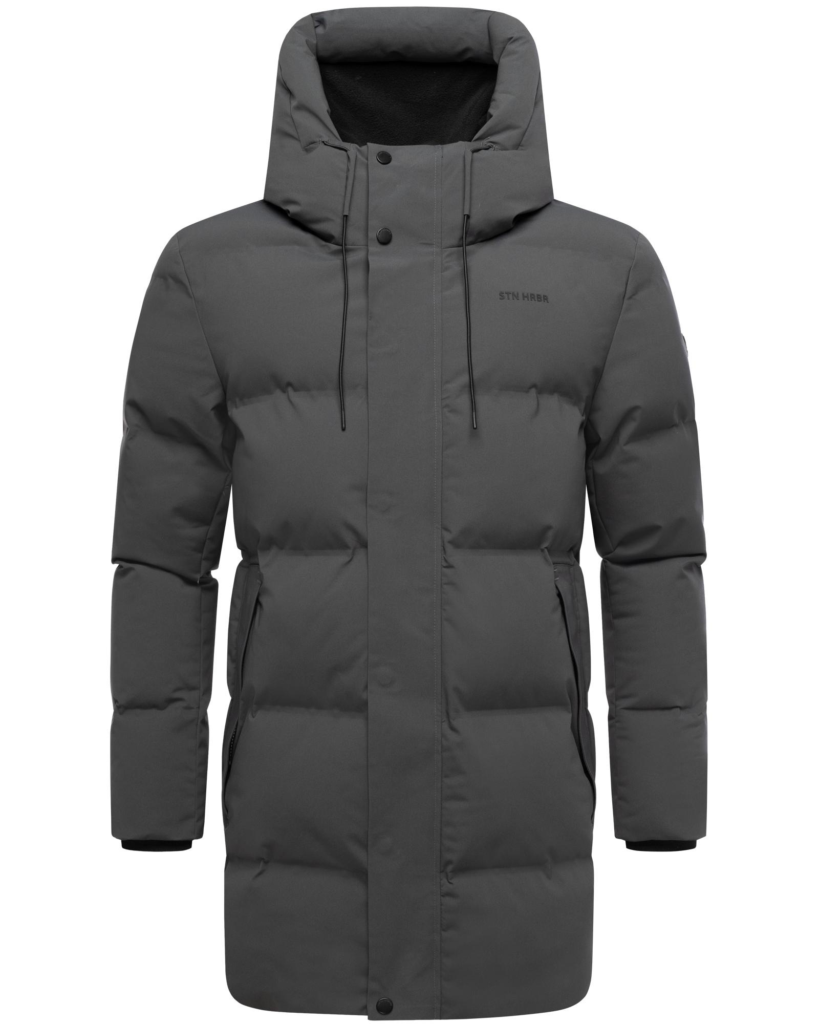 STONE HARBOUR Herren Kurzmantel "Darianoo XX", grau, Basic, Gr. XXXL, Obermaterial: 100% Polyester, Innenfutter: 100% Polyester, Wattierung: 100%