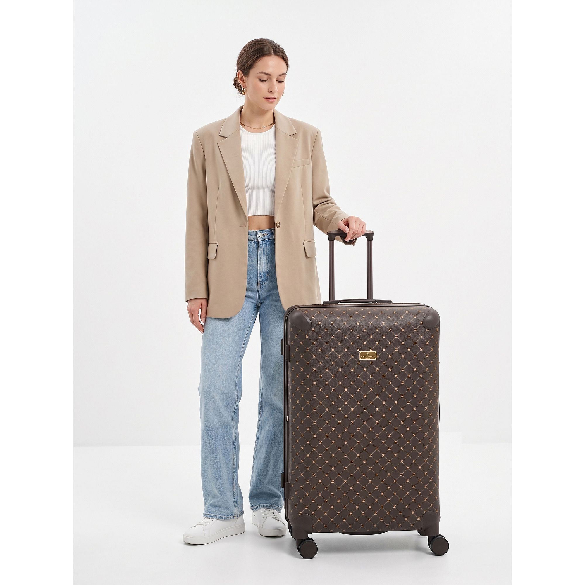 Lazarotti Trolley »Palermo 4 Rollen Trolley L 79 cm« 120 l