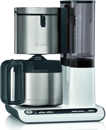 BOSCH Filterkaffeemaschine »TKA8A681 Styline«, 1,1 l Kaffeekanne, Papierfilter, 1x4, mit Thermokanne