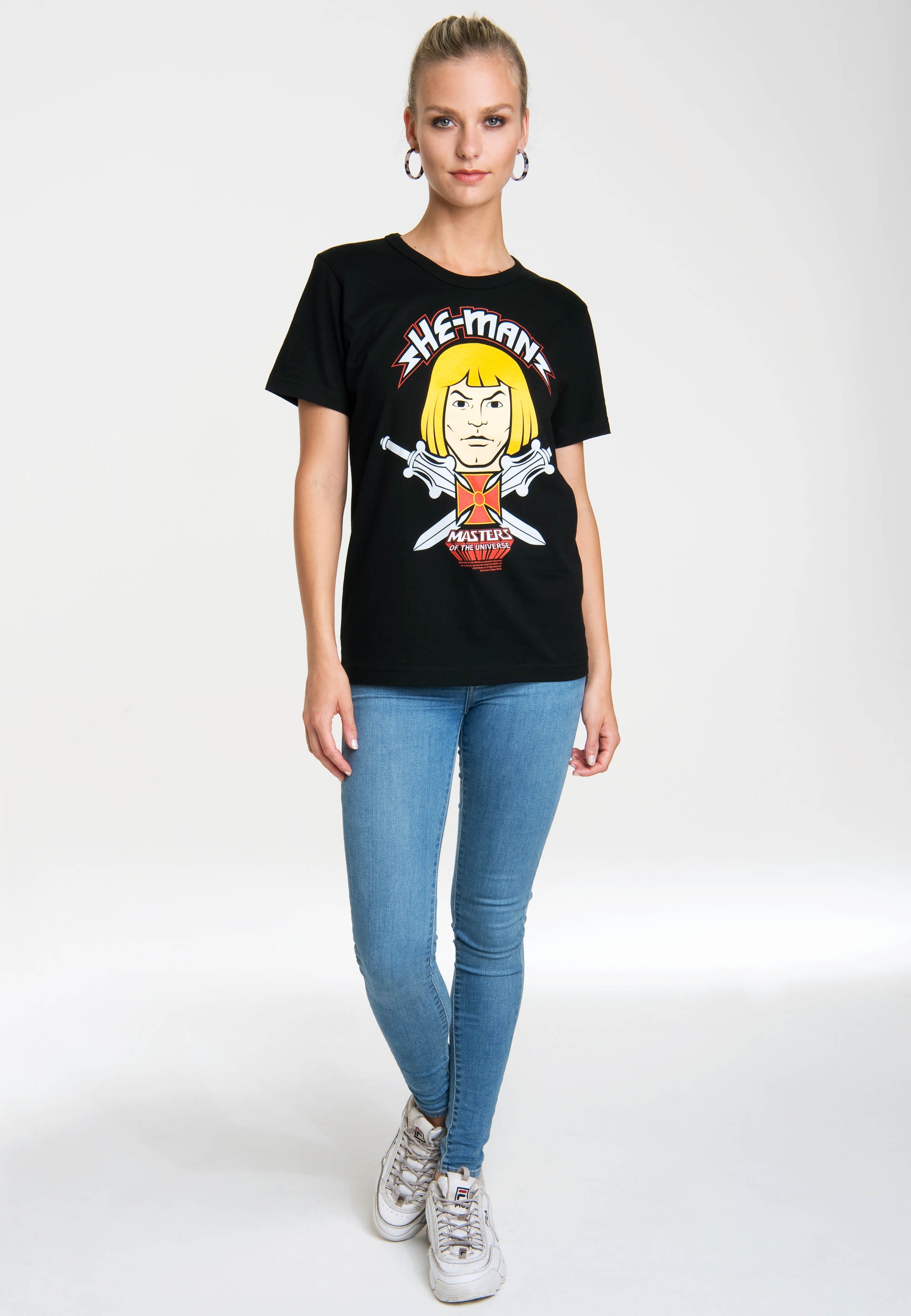 LOGOSHIRT T-Shirt »Masters of the Universe – He-Man«, mit lizenziertem Originaldesign