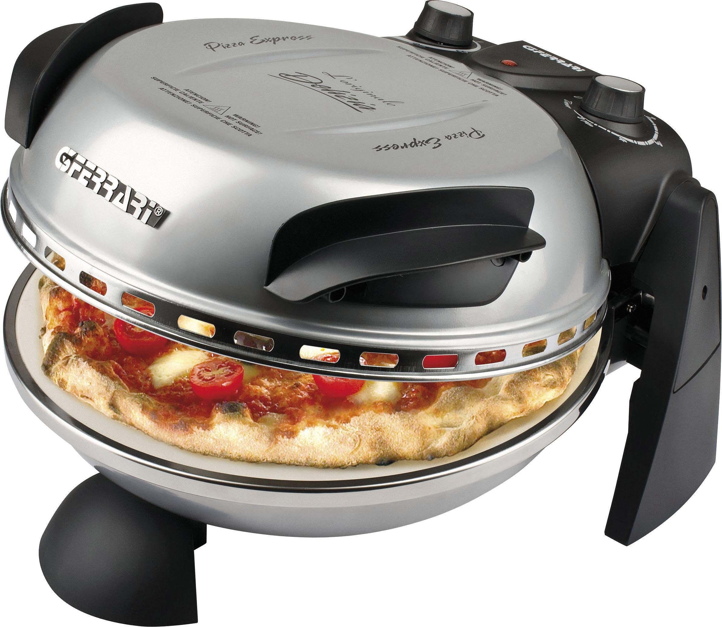 G3Ferrari Pizzaofen "Delizia G1000606 silber inkl. Pizzaschaufel + Rezepthe günstig online kaufen