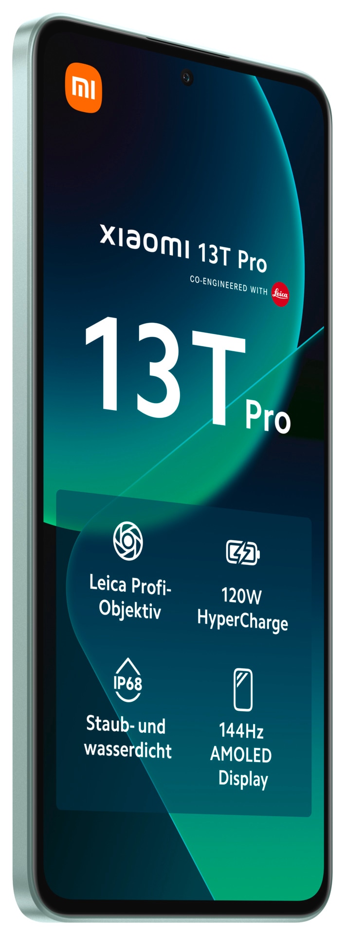 Xiaomi Smartphone »13T Pro mit 12GB RAM + 512GB internem Speicher«, Hellgrün, 16,94 cm/6,67 Zoll, 512 GB Speicherplatz, 50 MP Kamera, 16,94 cm (6,67 Zoll) 144 Hz CrystalRes AMOLED Display