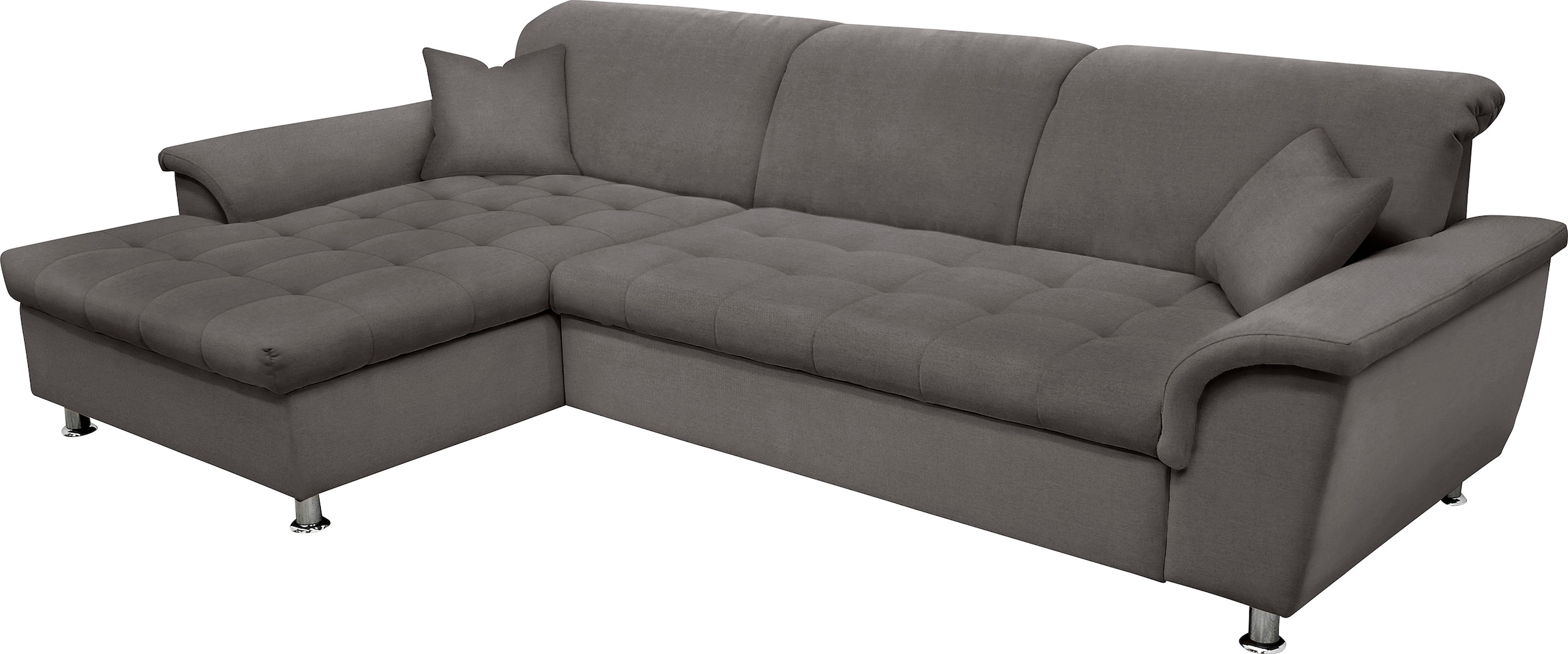 DOMO collection Ecksofa "Franzi B/T: 278/162 cm, L-Form, belastbar bis 140k günstig online kaufen