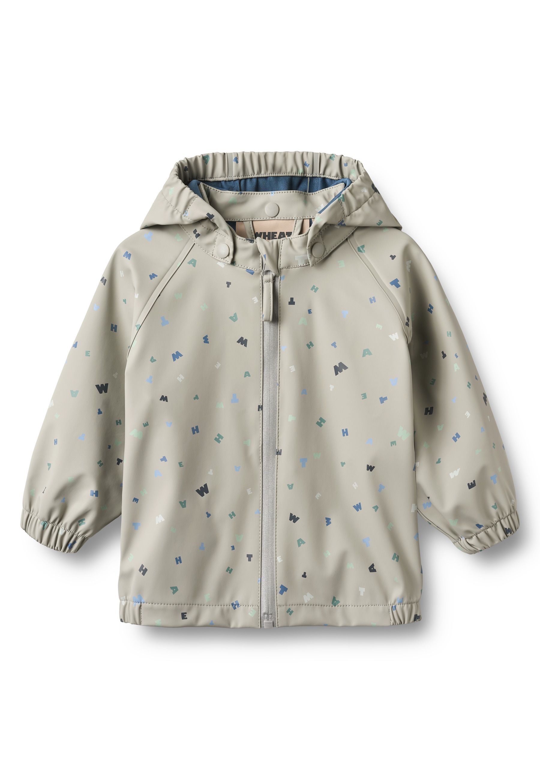 WHEAT Allwetterjacke "WHEAT Rainwear Chardy Jacket" 1 Stk. tlg. mit Kapuze reflektierend