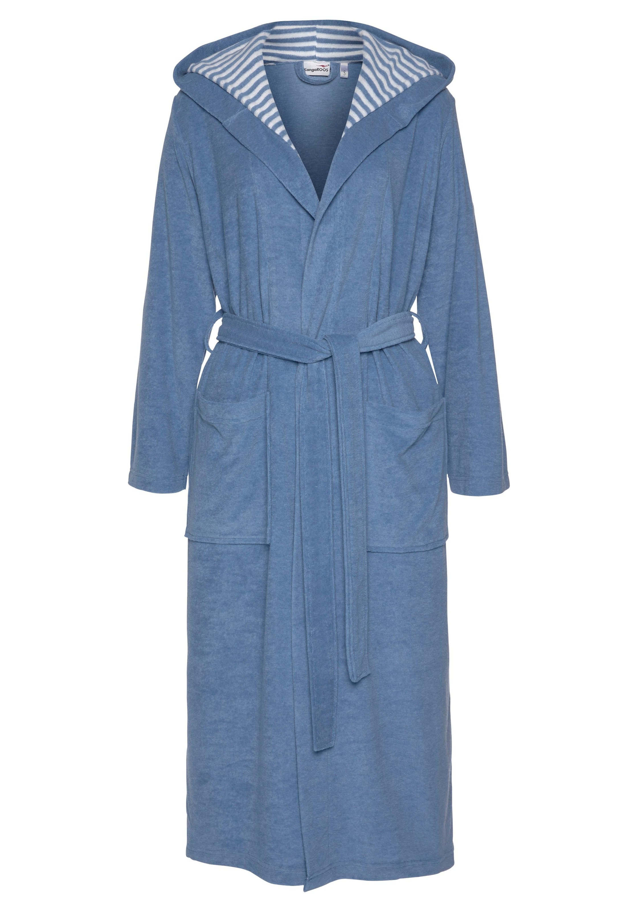 KangaROOS Damenbademantel "Dalia, ideal für Sauna & Spa, Standardlänge & Üb günstig online kaufen