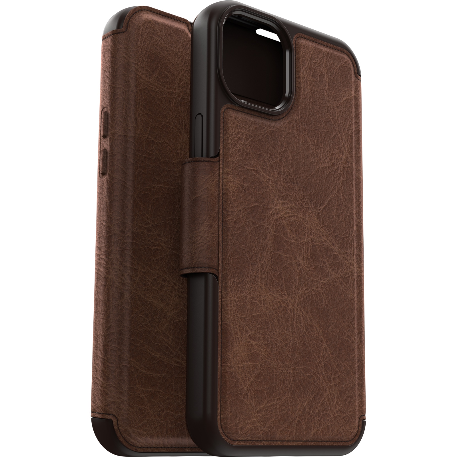 Flip Case »Strada Hülle für Apple iPhone 15 Plus für MagSafe, stoßfest«, Apple iPhone...