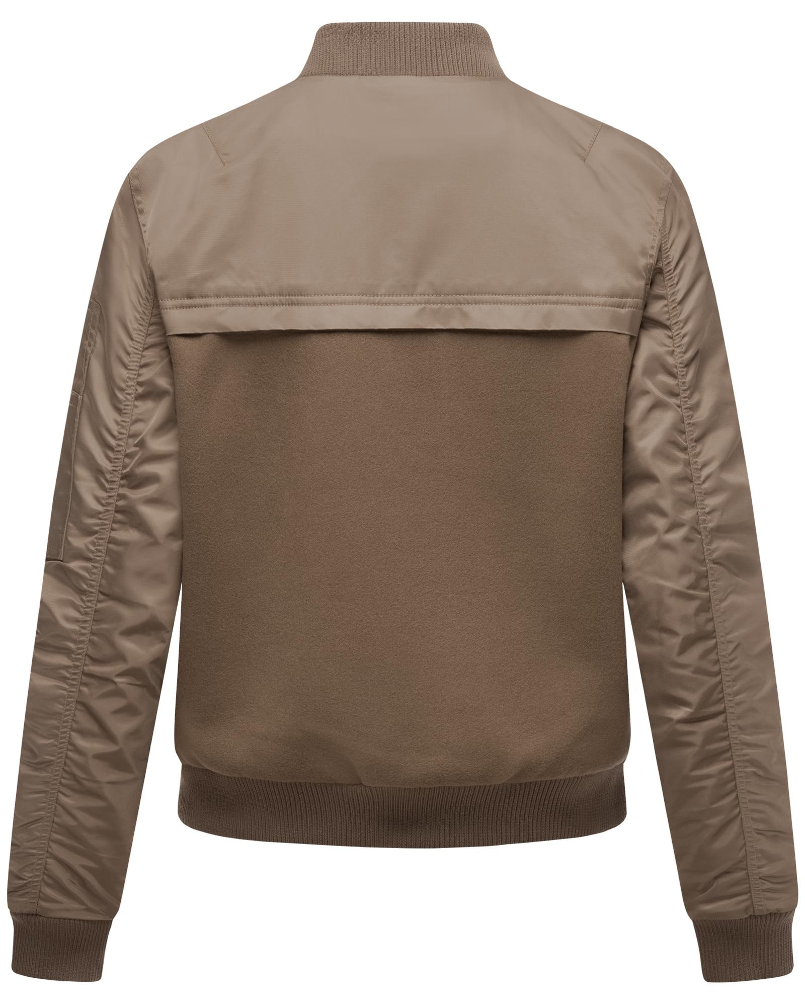 Navahoo Bomberjacke »Willstehaben 14«, ohne Kapuze, angesagte Collegejacke mit Ärmeltasche