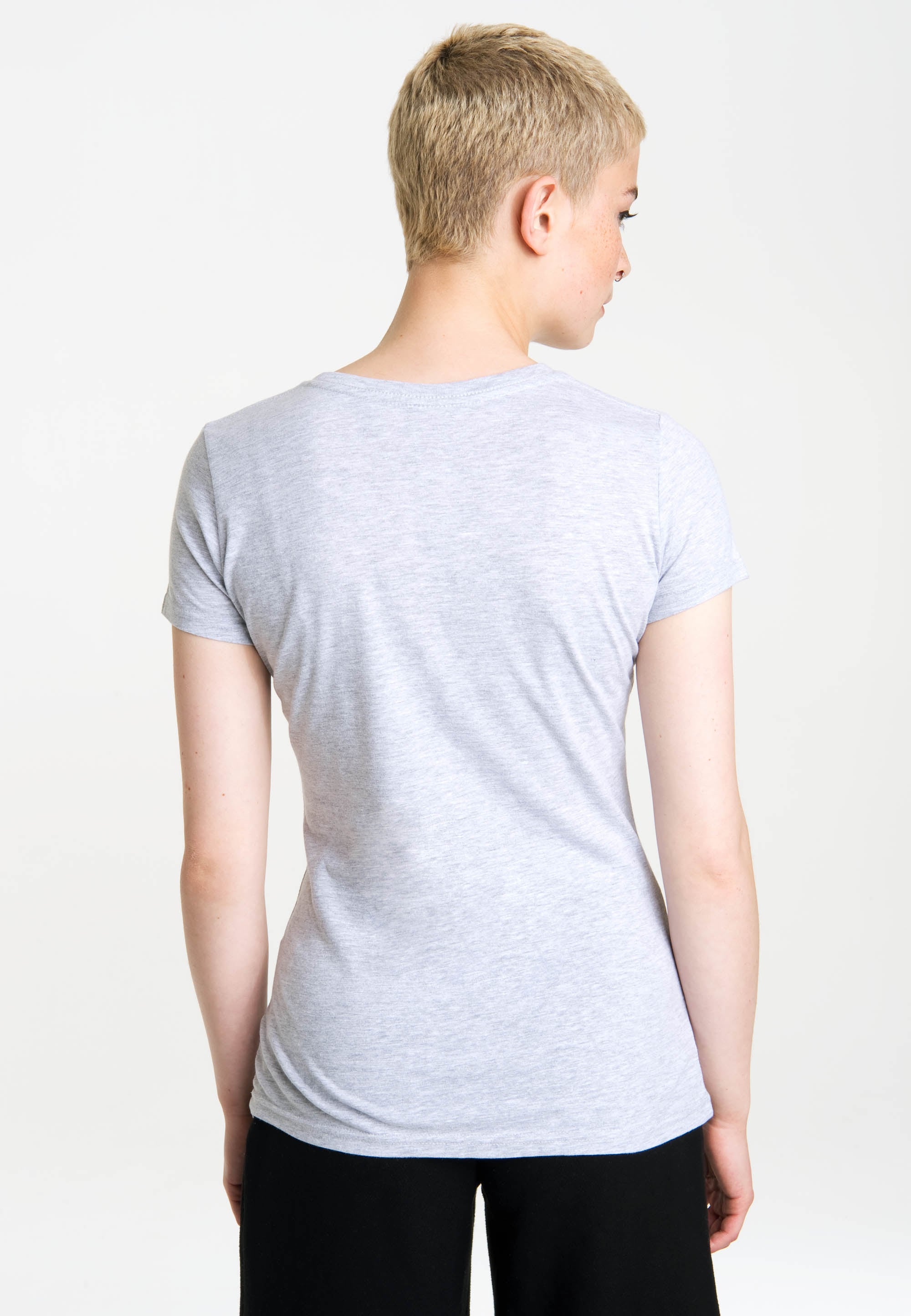 LOGOSHIRT T-Shirt »Batman«, mit coolem Superhelden-Logo