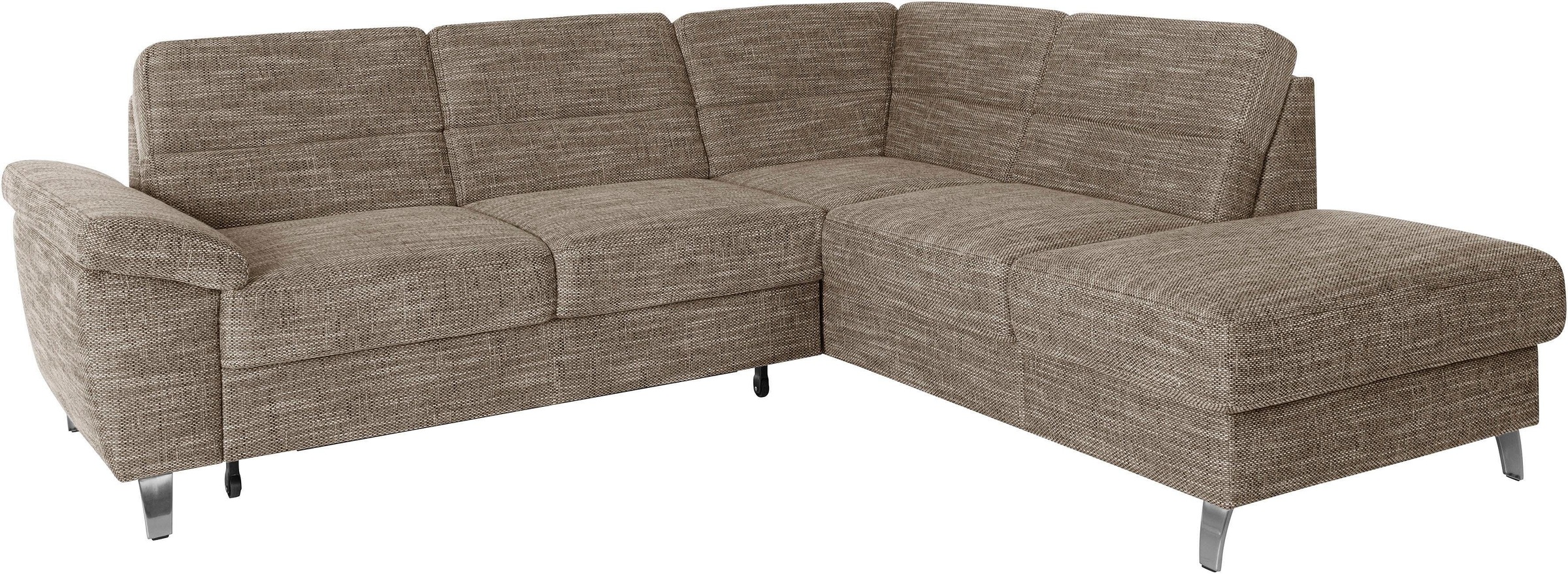 sit&more Ecksofa "Sorano L-Form", wahlweise mit Bettfunktion und Bettkasten günstig online kaufen