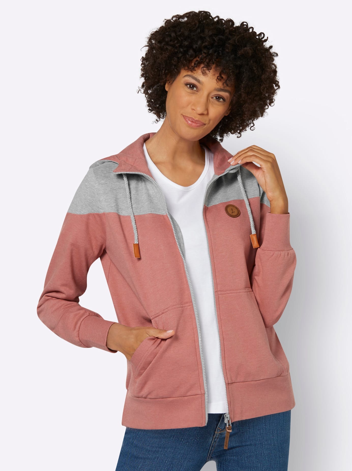 Casual Looks Shirtjacke "Sweatjacke"