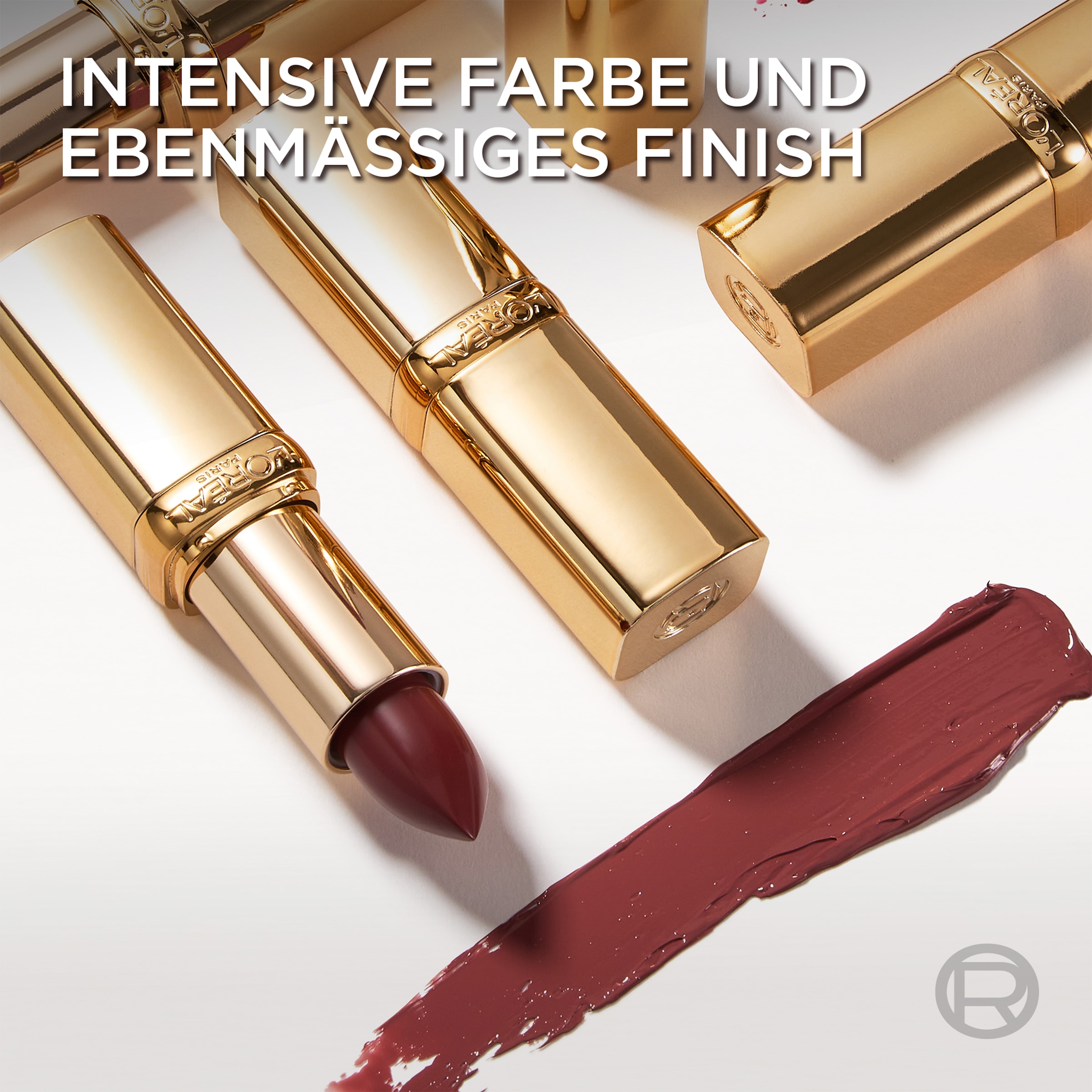 L'ORÉAL PARIS Lippenstift »COLOR RICHE« mit cremiger Textur, kein Verlaufen